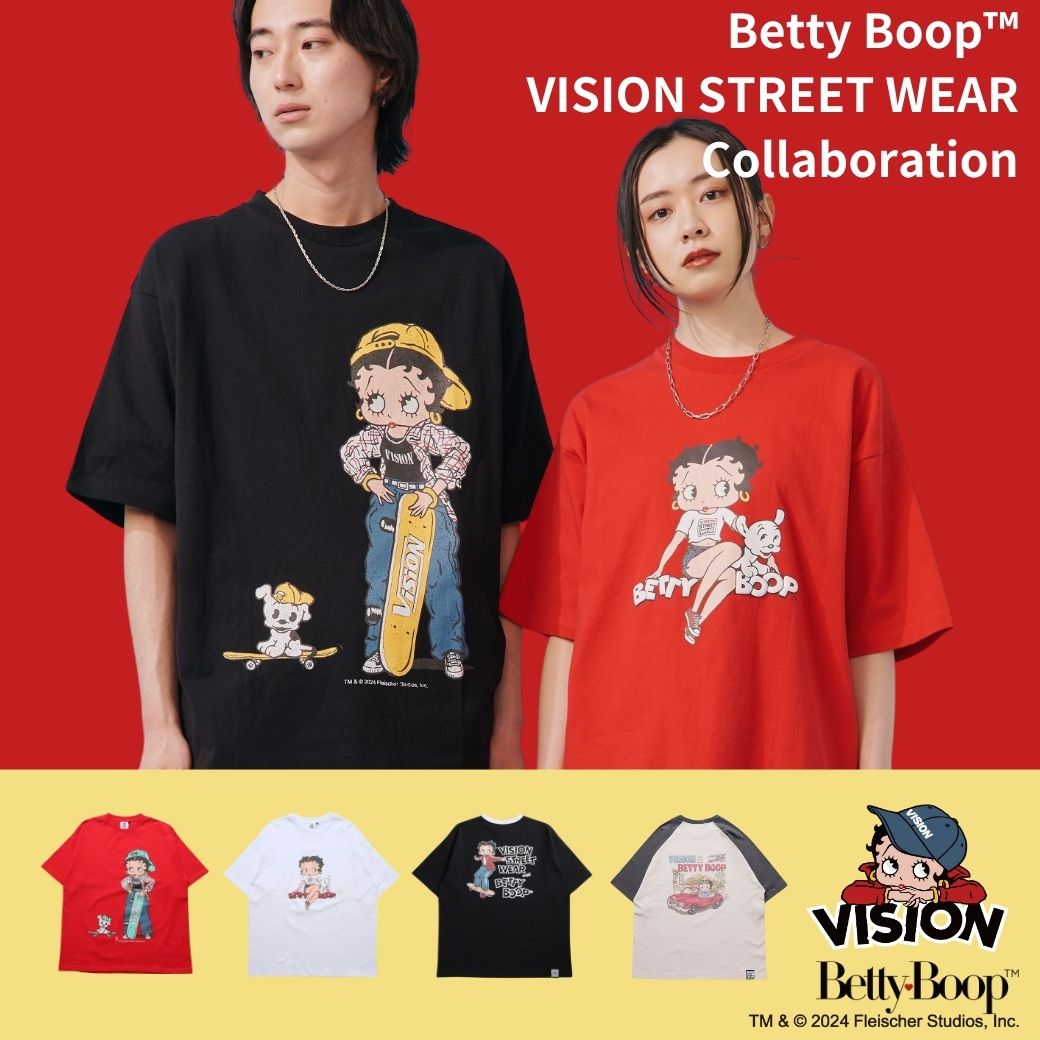 ベティコラボ】BETTY×VISION Tシャツコレクション – Ha-Li-C