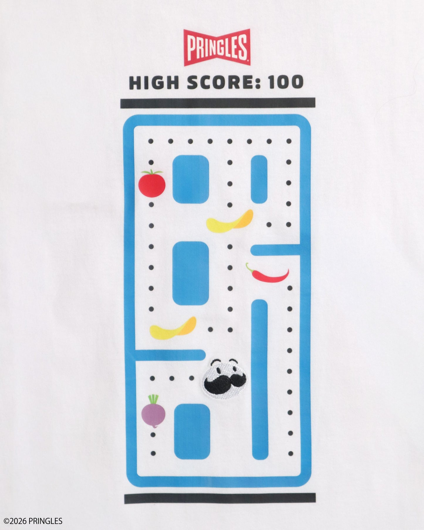 【PRINGLES】ゲーム柄Tシャツ