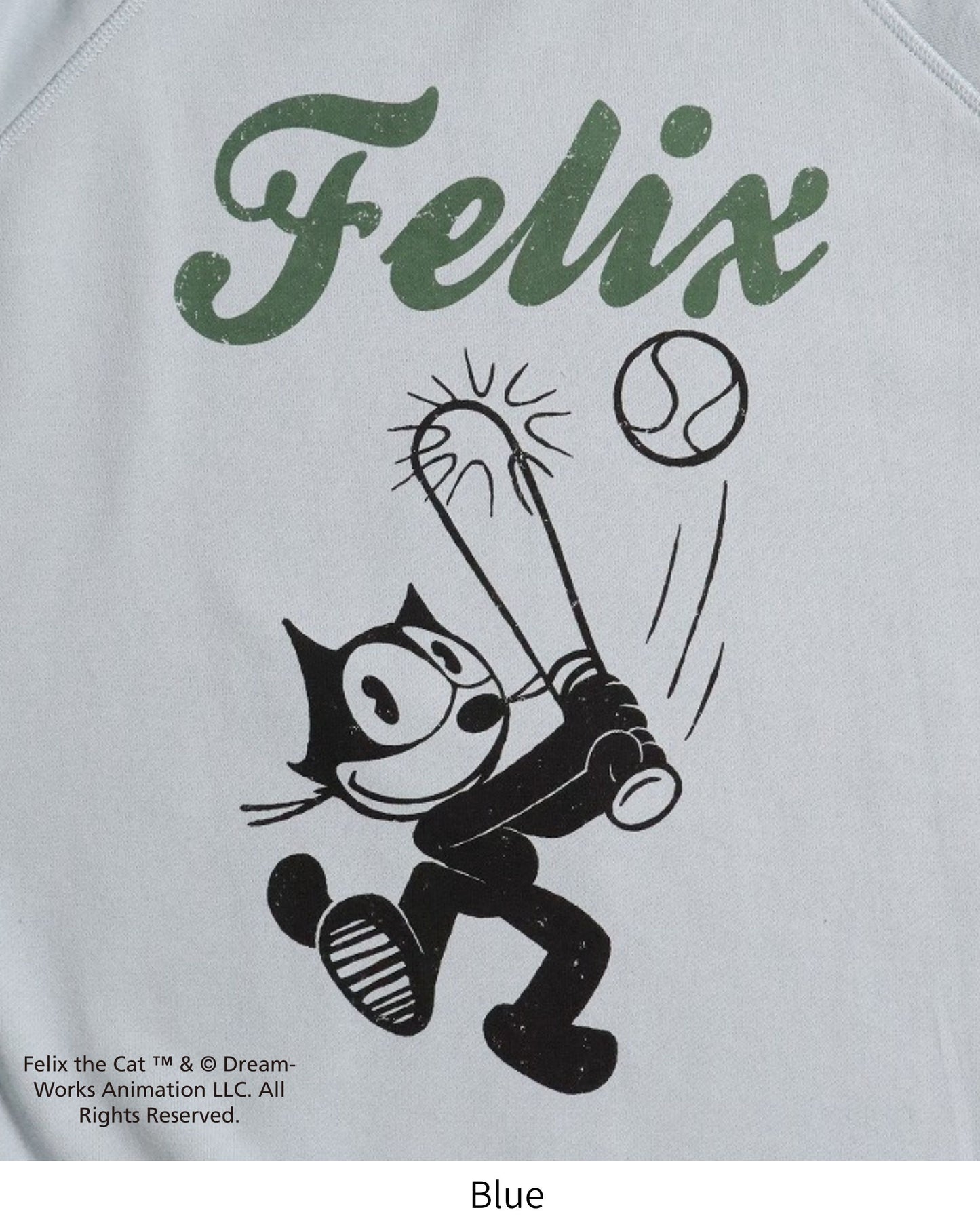 【FELIX THE CAT】ラグランBASEBALLスウェット