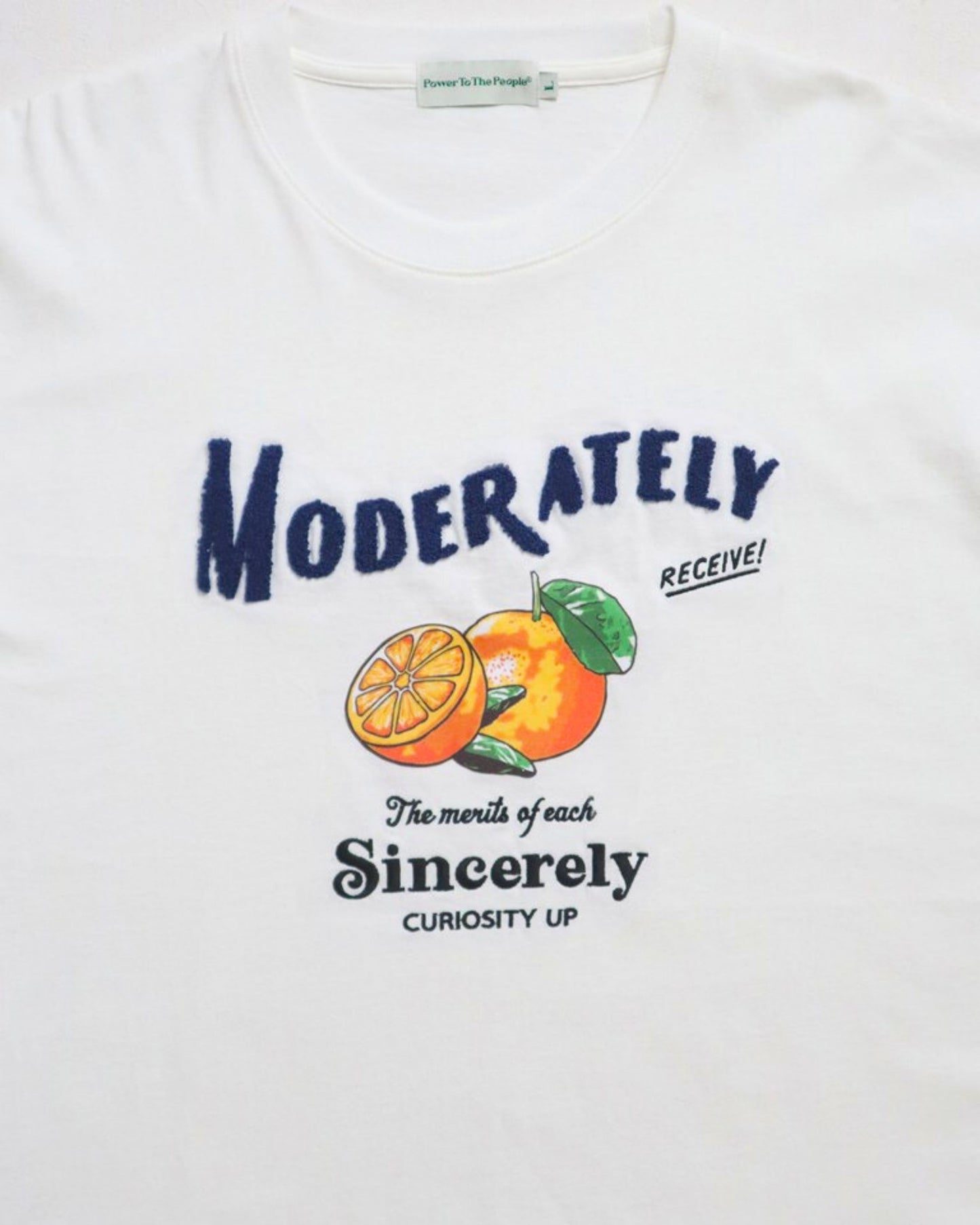 オレンジ柄サガラロゴロンT