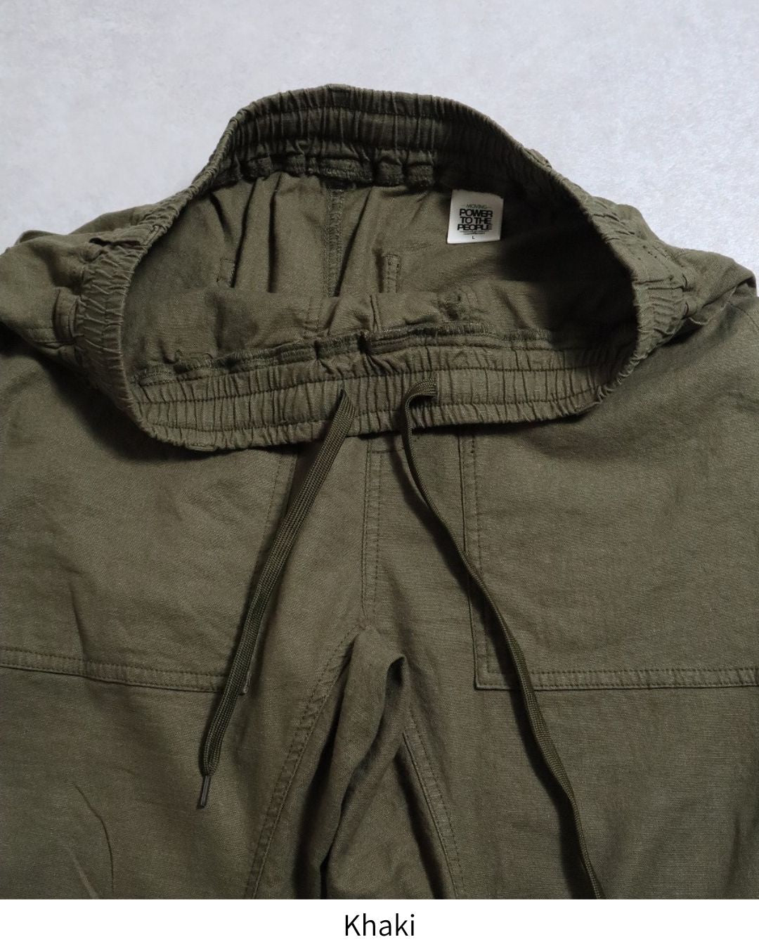 【MOVING PANTS】Linen blend Relaxing Pants【Mens】