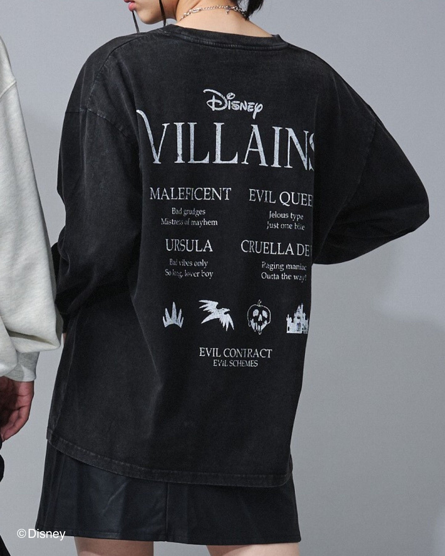 【Disney】ヴィランズ フェイスツアーロンTee