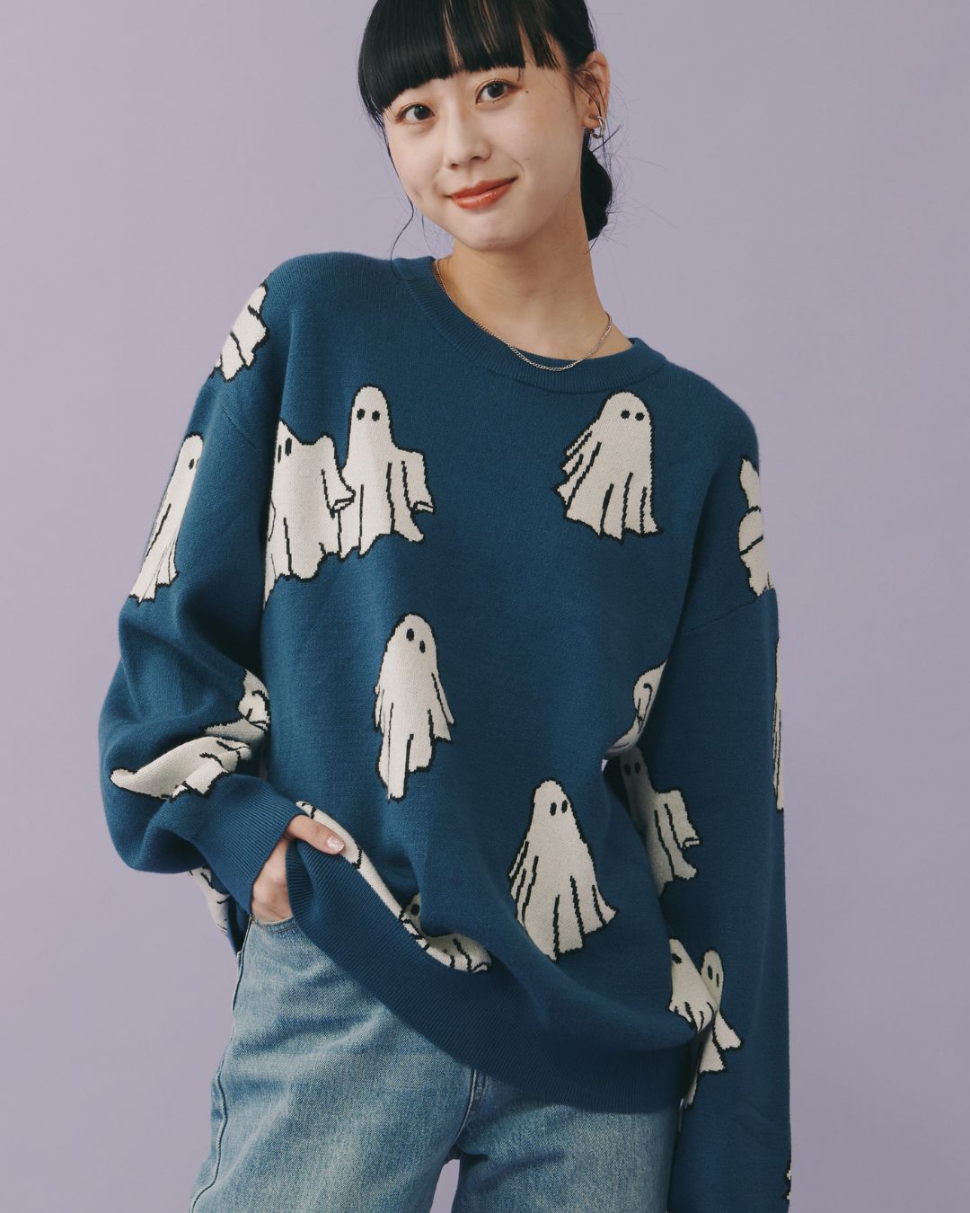 Ghost Pattern Knit
