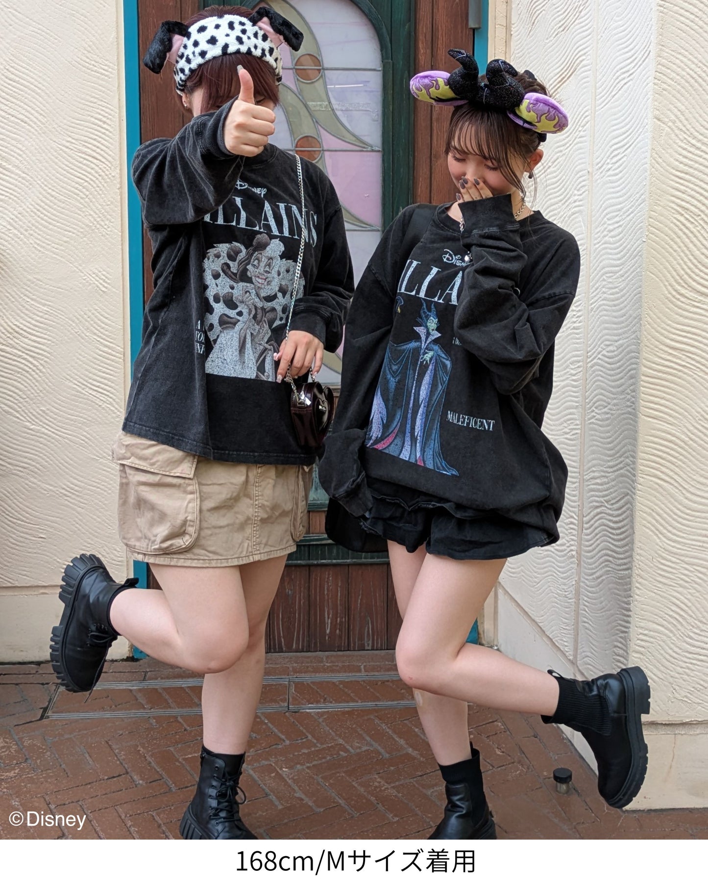 【Disneyヴィランズ】クルエラ マガジンロンTee