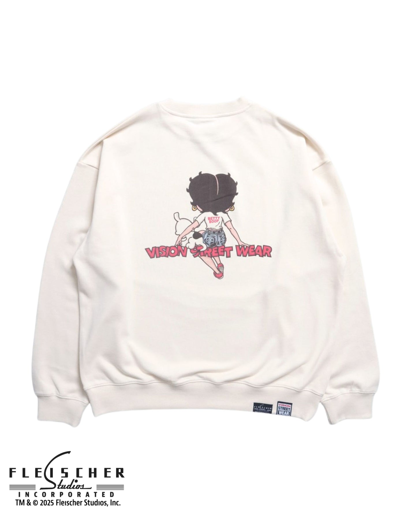 【BETTY BOOP™】 Front Back Sweatshirt