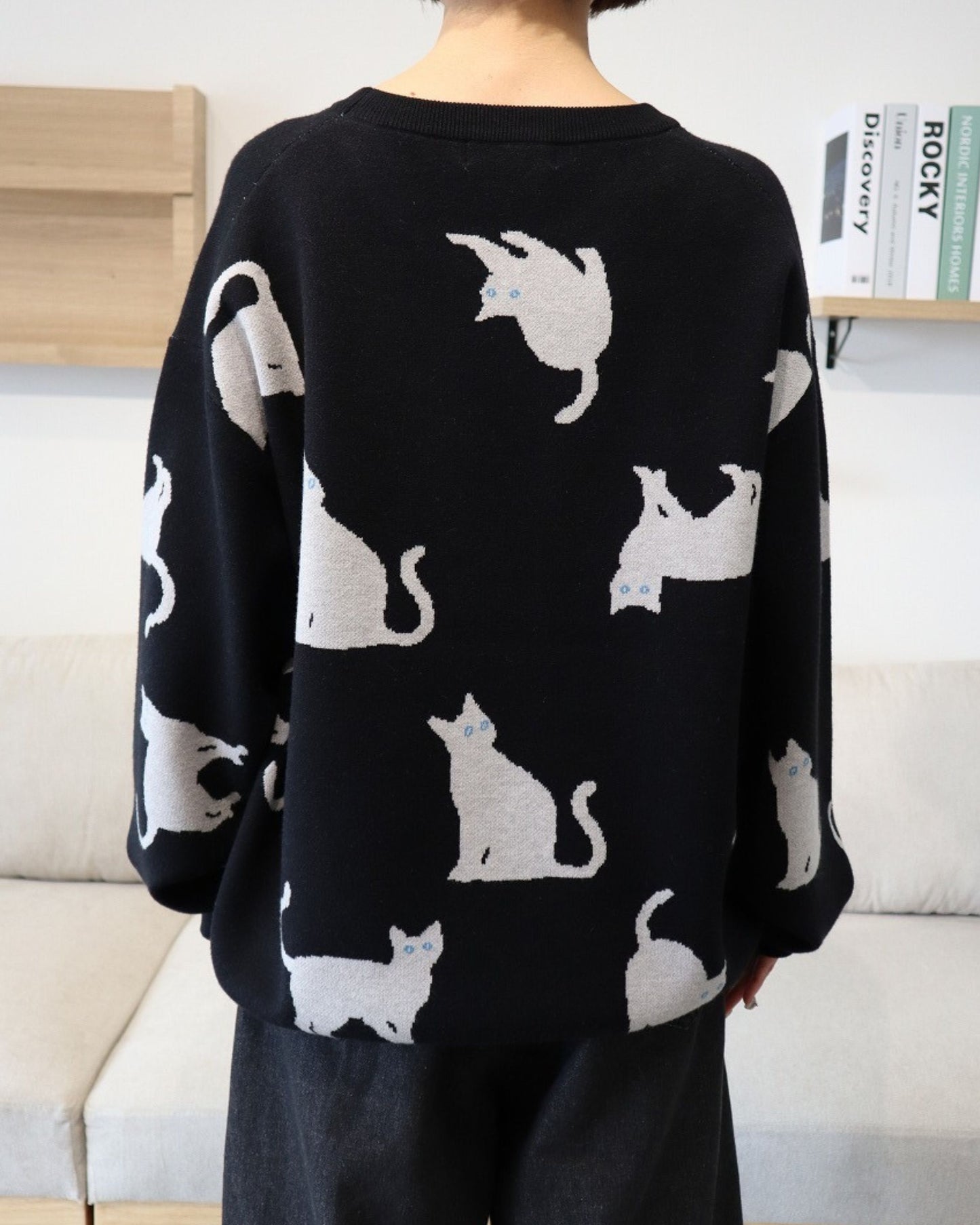 Cat Pattern Knit