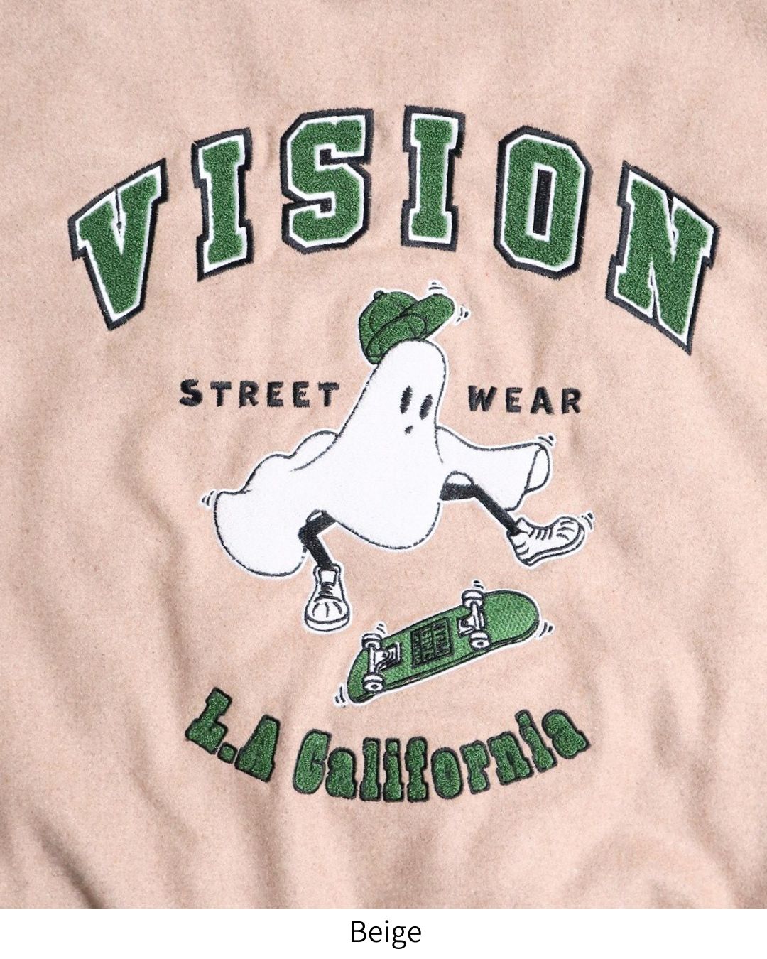 GHOST SKATER VARSITY JACKET