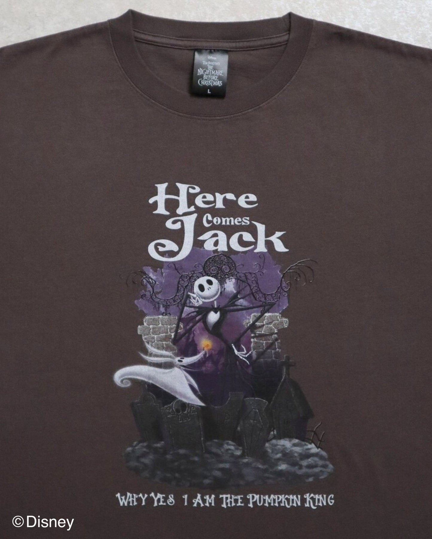 【ナイトメアー・ビフォア・クリスマス】Pumpkin King Tee