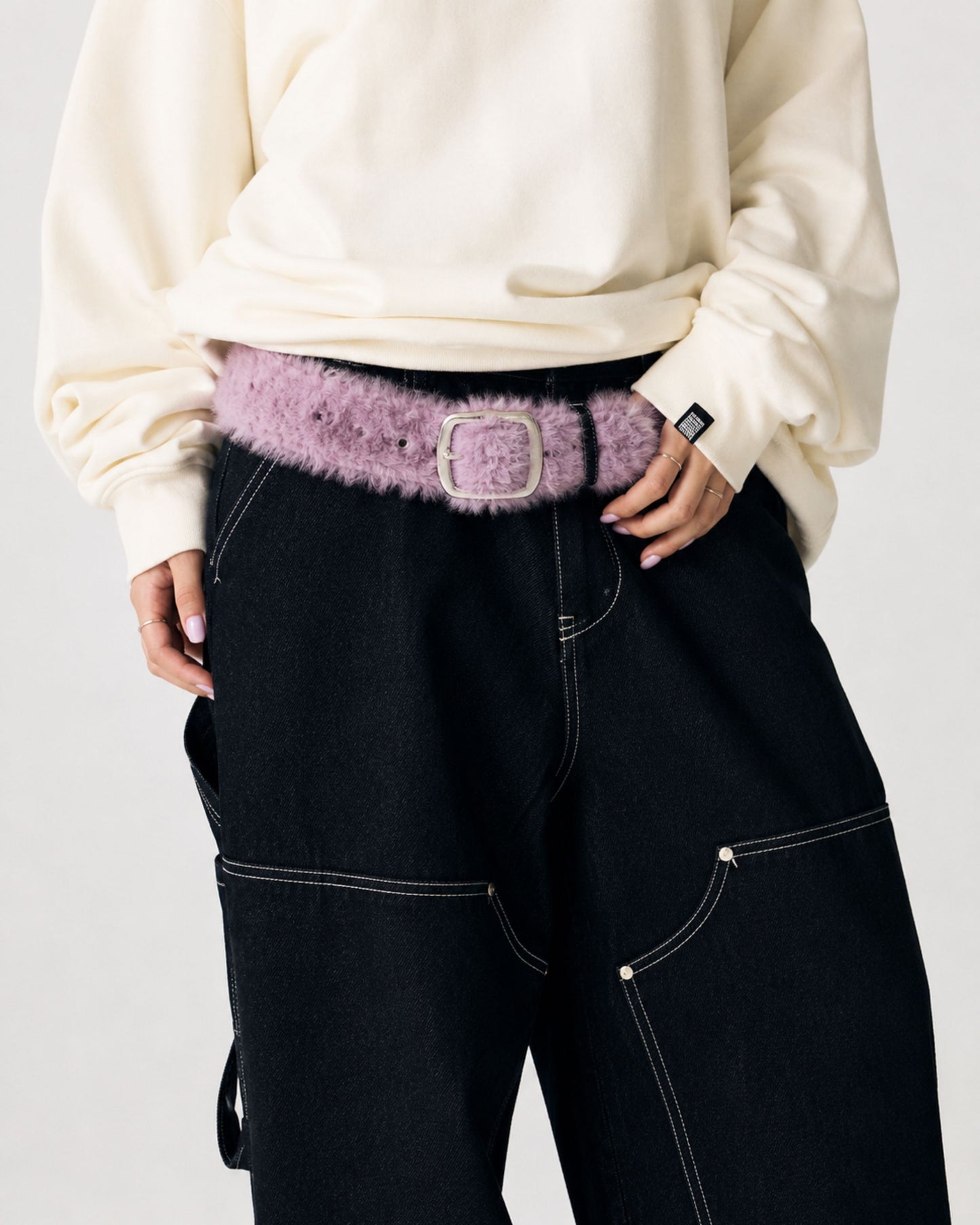 Fur belt / 3色展開 ファーベルト