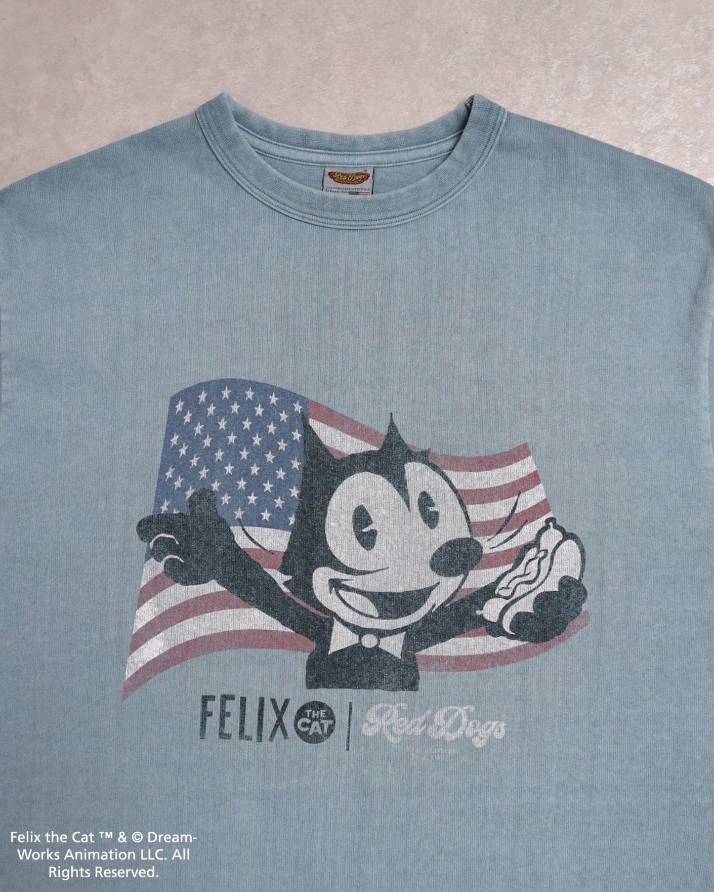 【RedDogs×FELIX THE CAT】 Flag T-shirt