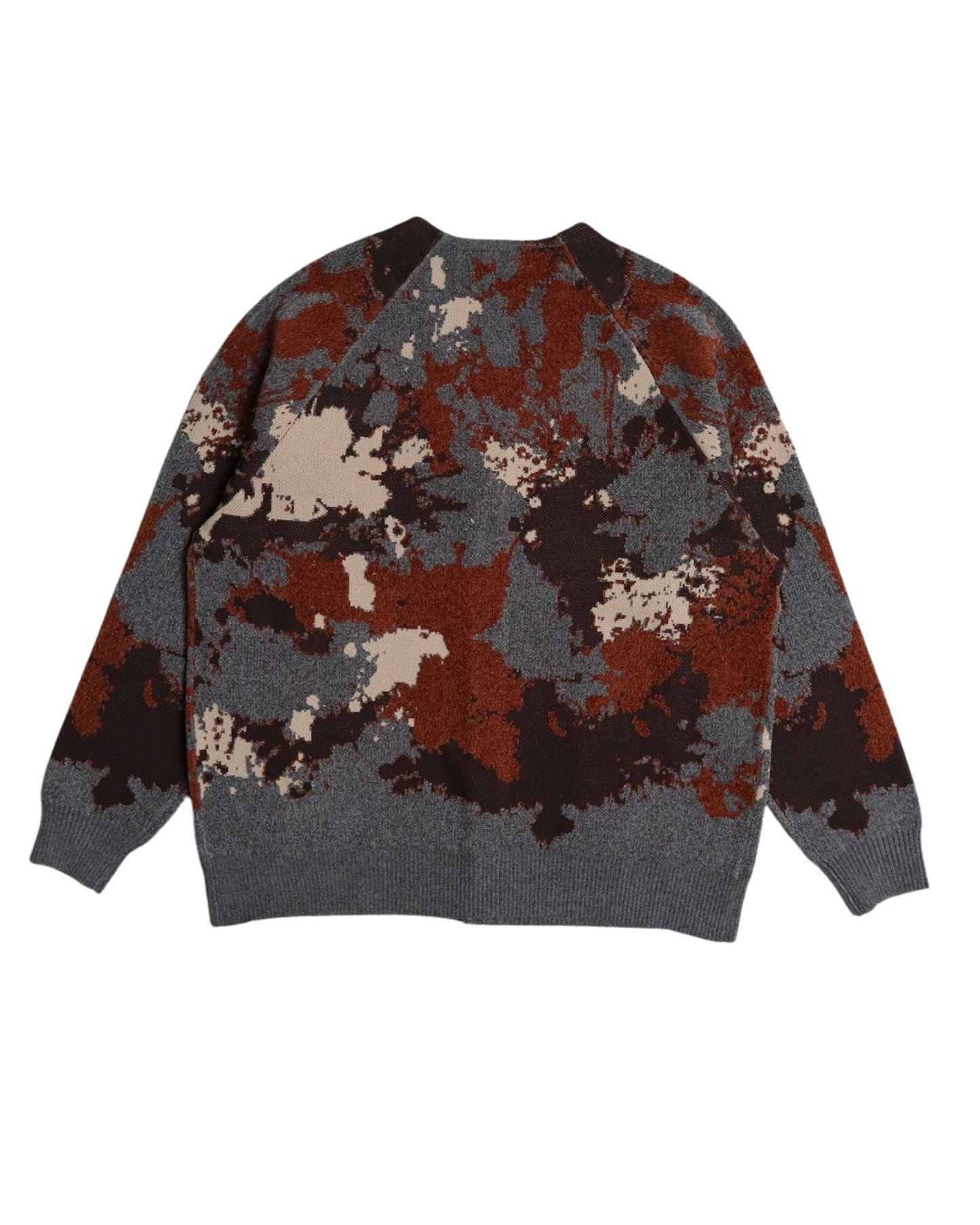 Soft Jacquard Knit Cardigan