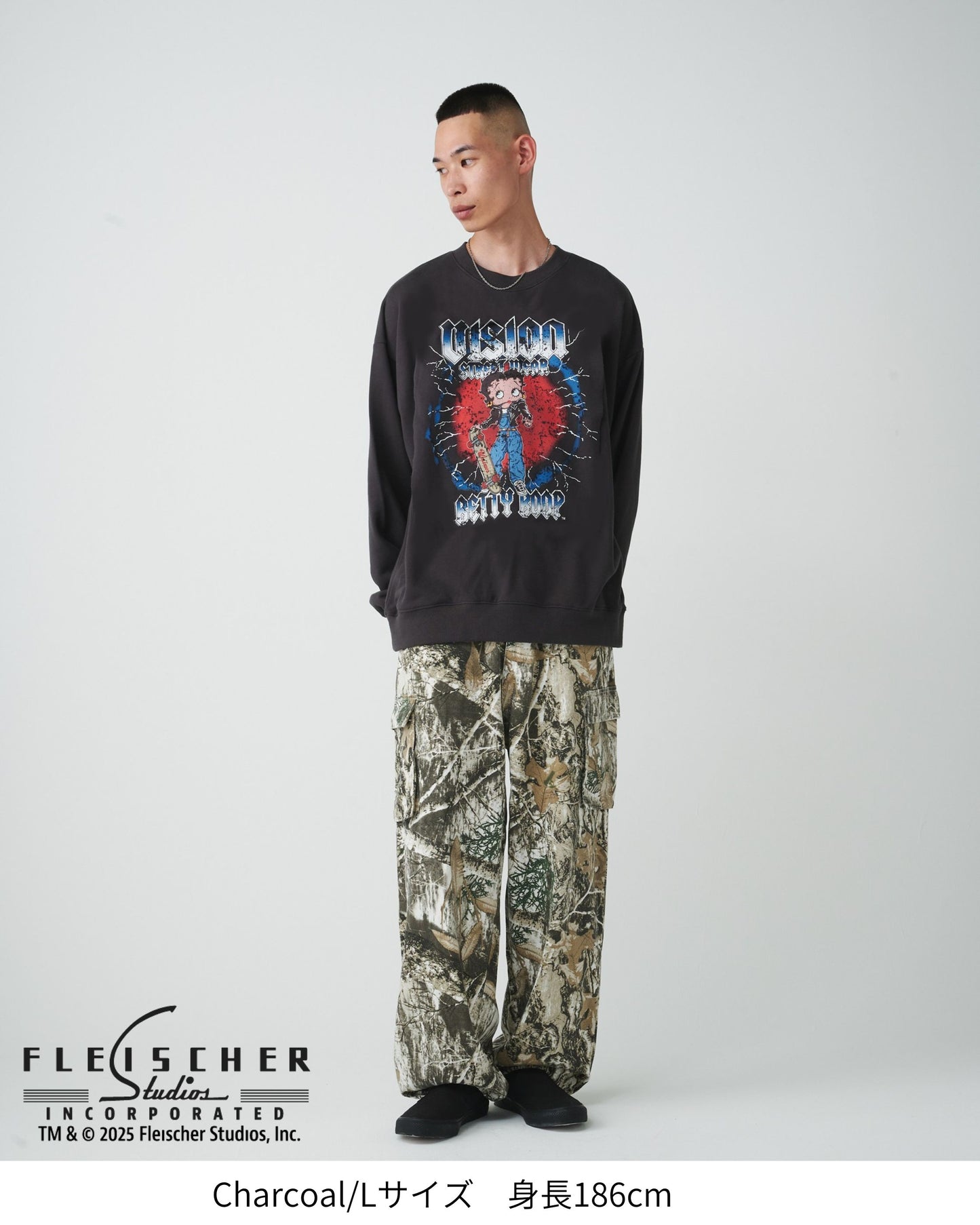 【BETTY BOOP™】 Vintage Sweatshirt