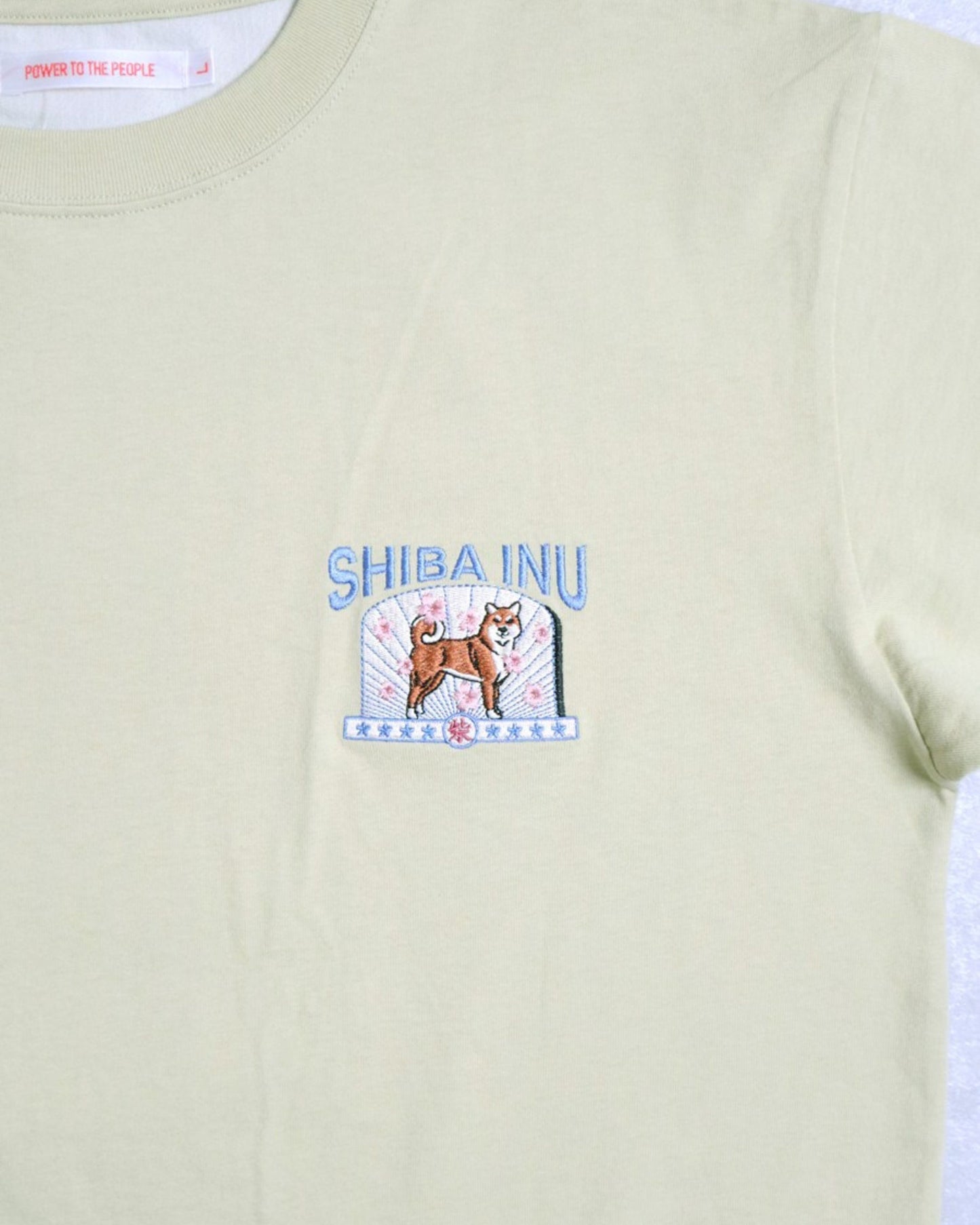 【JapanSeries】SHIBAINU Embroidered Tee