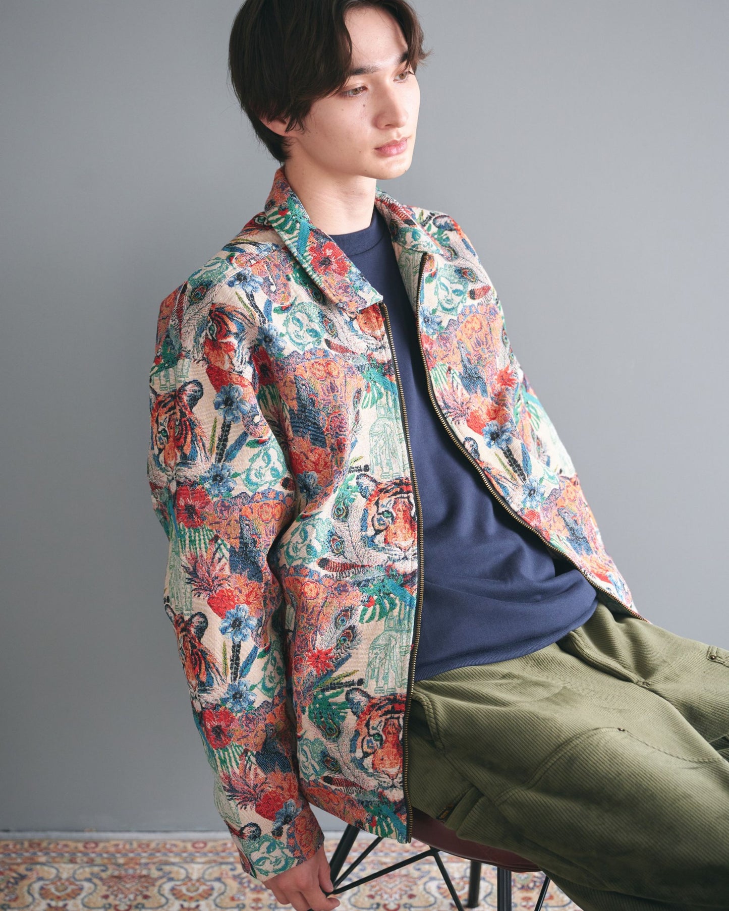 Animal Gobelin Jacket