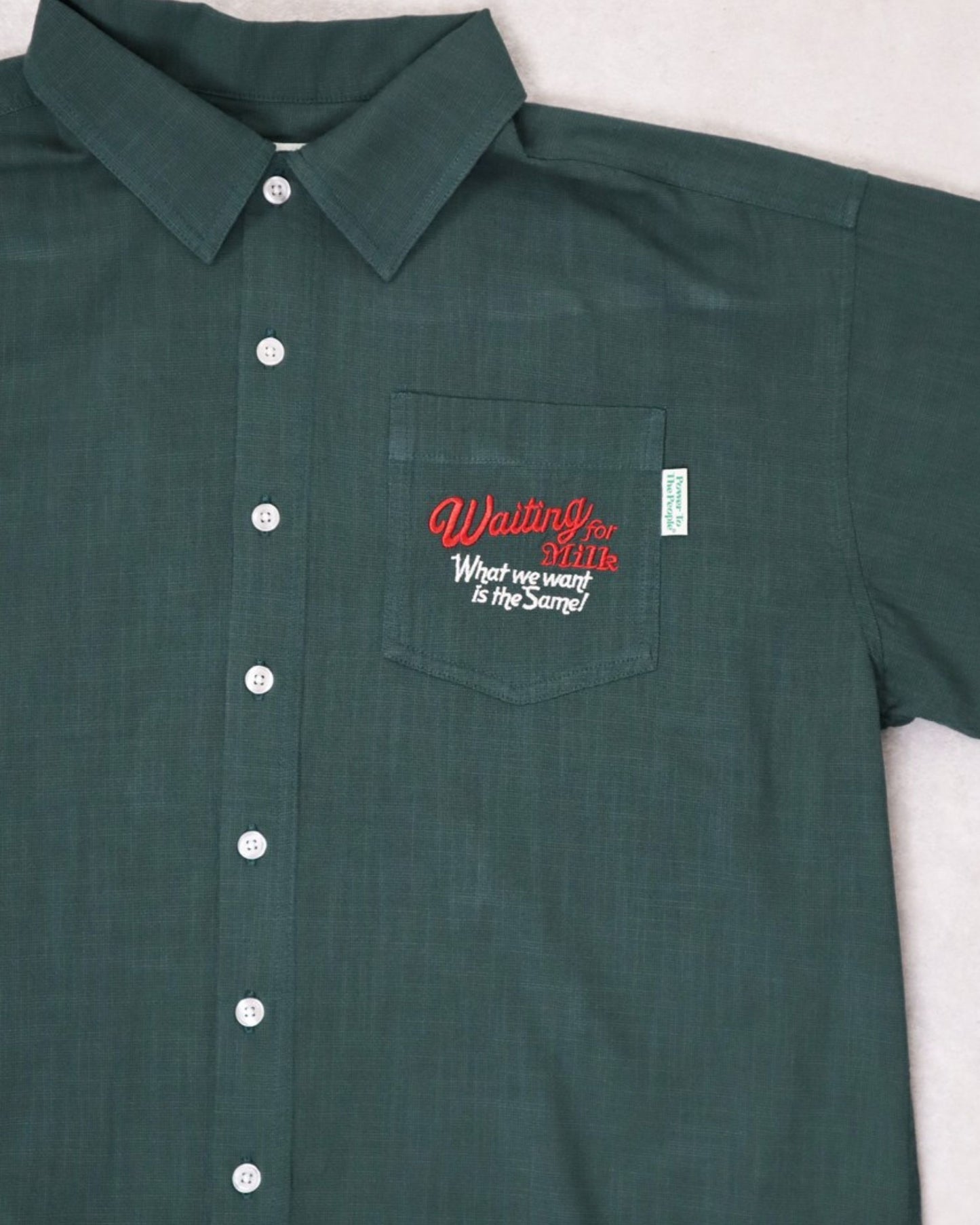 Cat Linen-Like Shirt