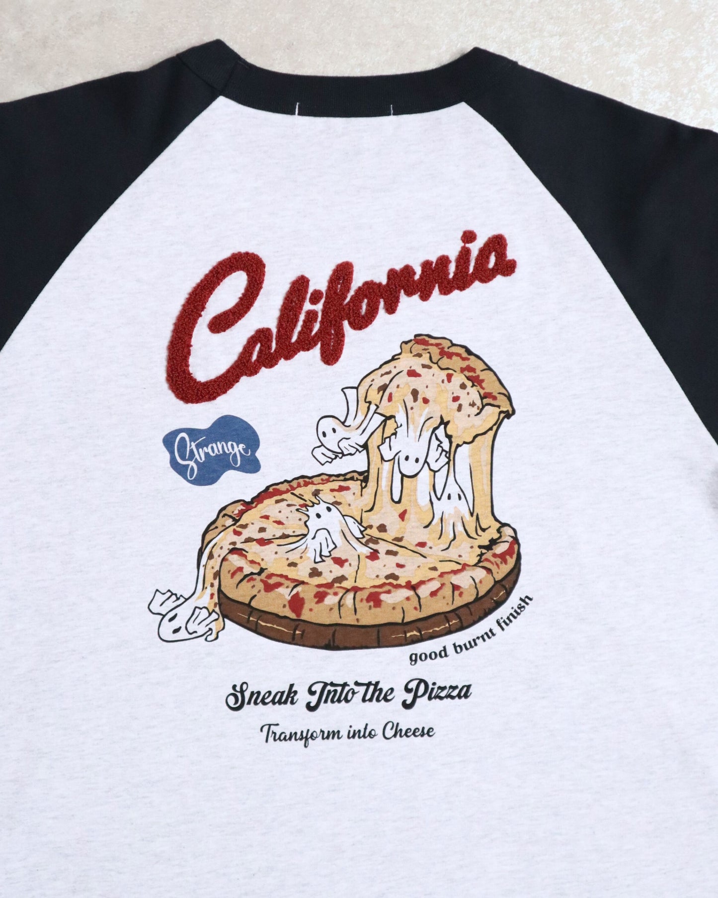 Ghost & Pizza L/S Tee