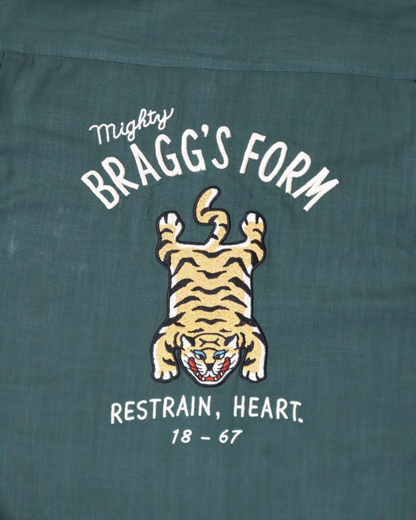 Tiger Linen-Like Shirt