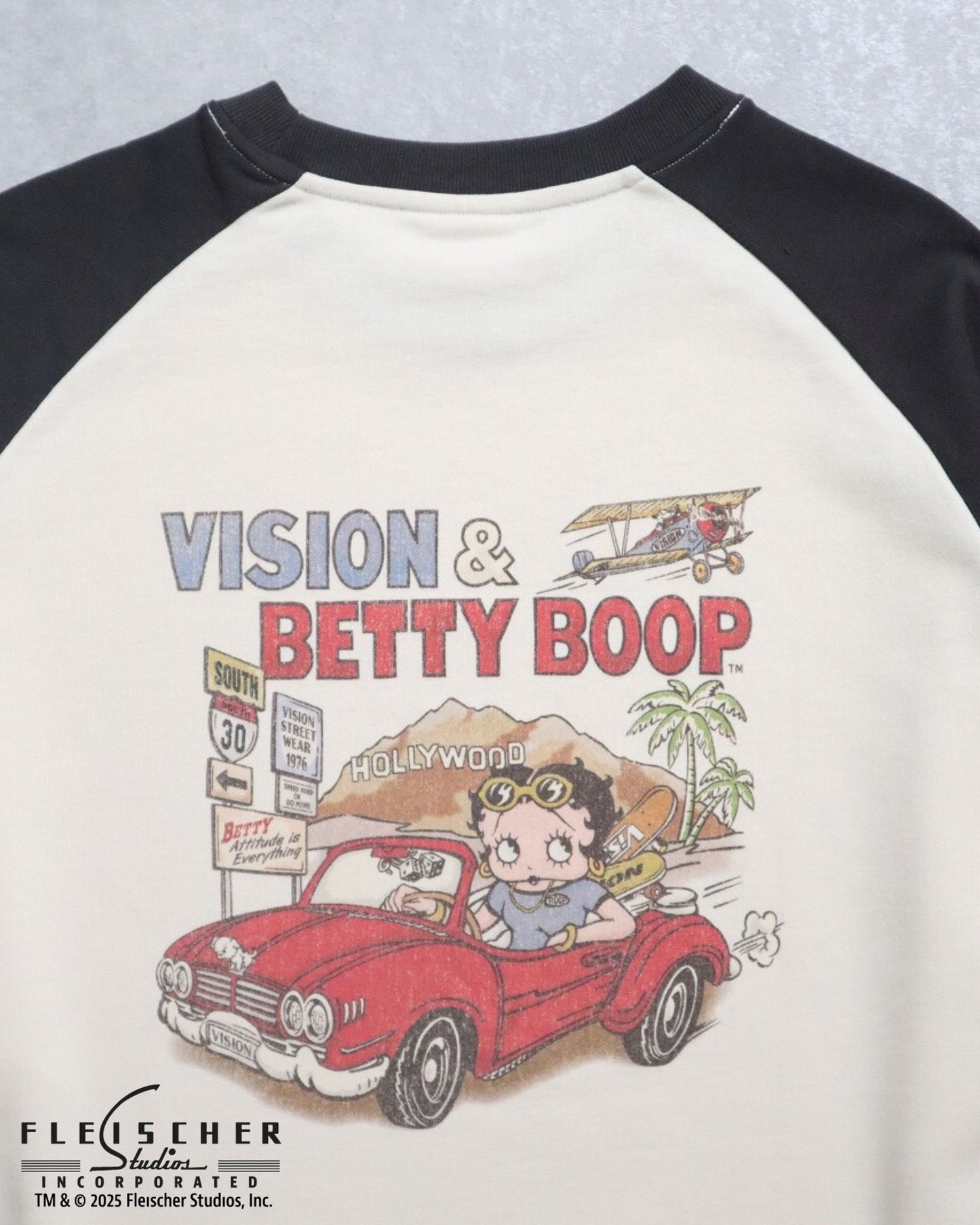 【BETTY BOOP™】 Drive Sweatshirt
