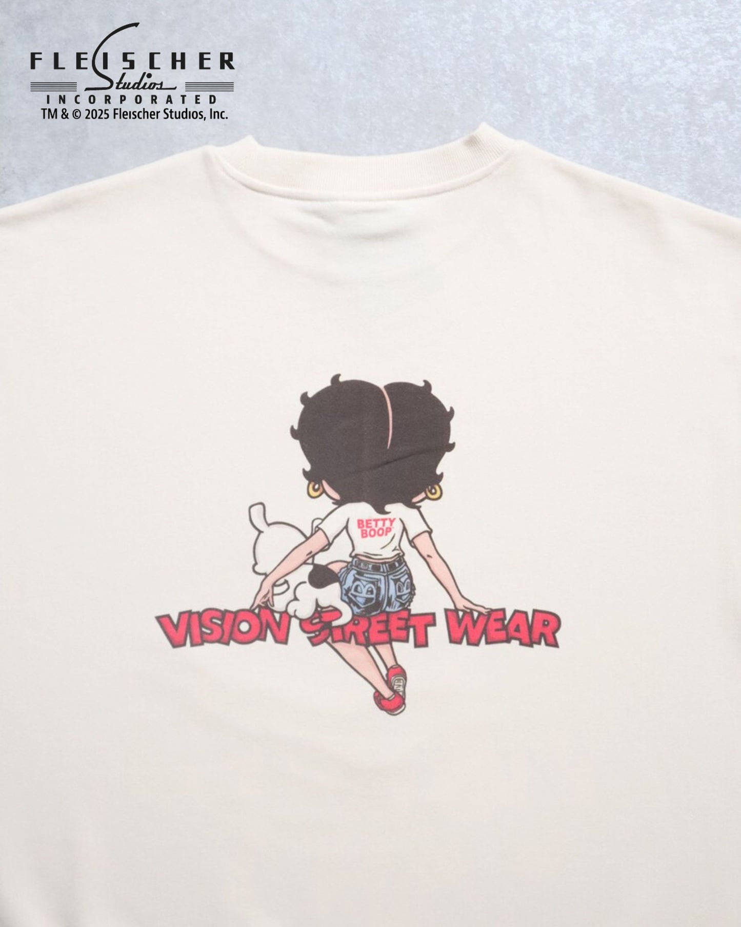 【BETTY BOOP™】 Front Back Sweatshirt