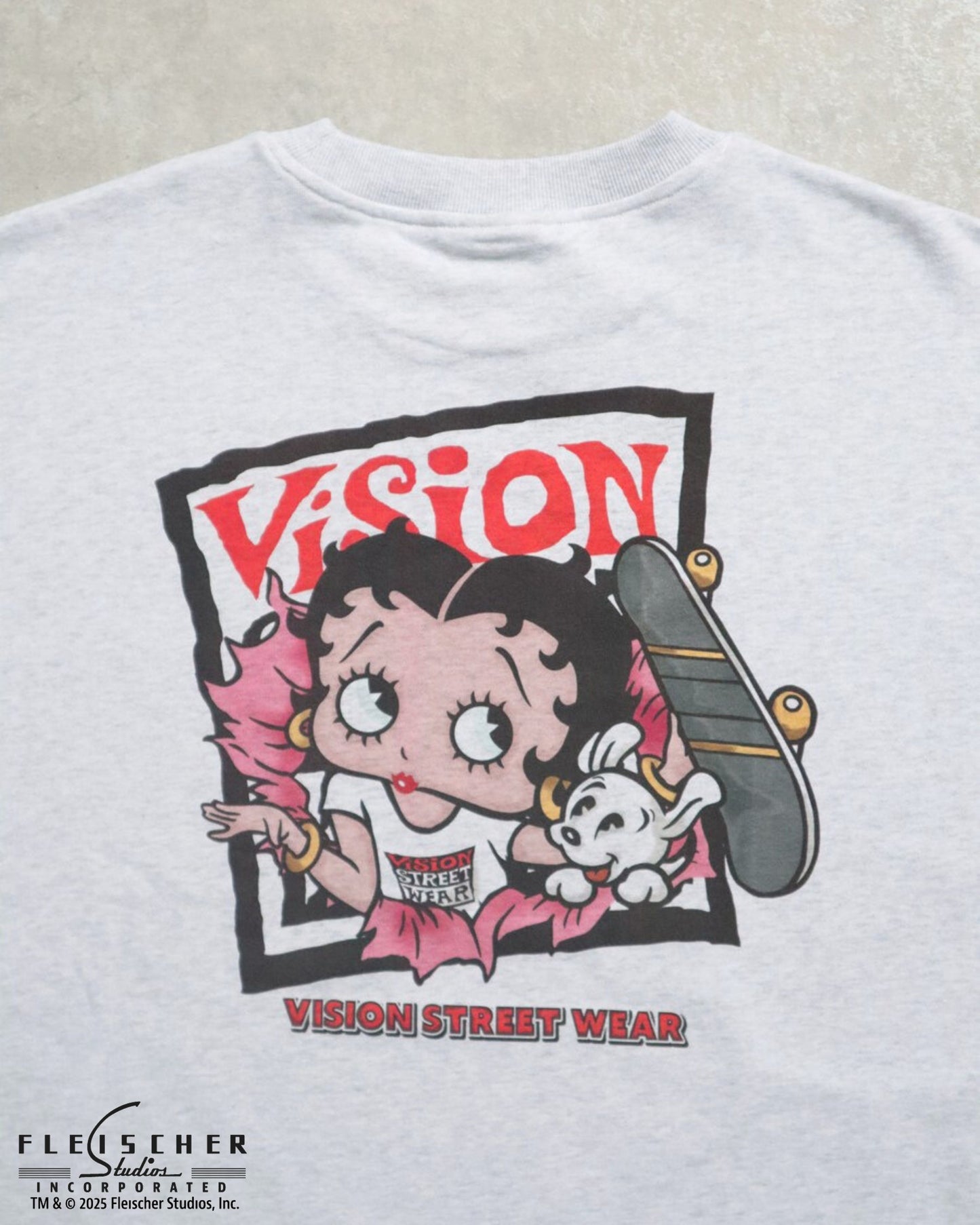 【BETTY BOOP™】 Front Back Sweatshirt