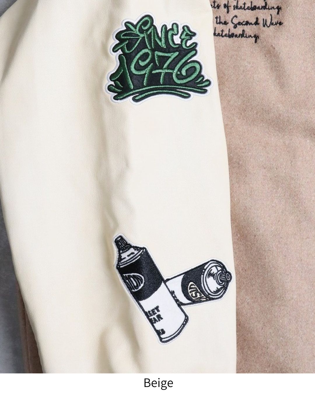 GHOST SKATER VARSITY JACKET
