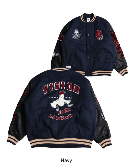 GHOST SKATER VARSITY JACKET