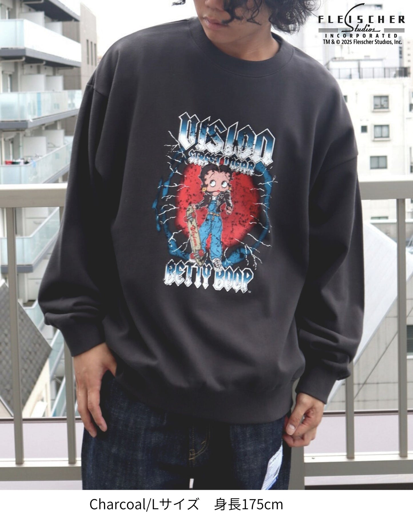 【BETTY BOOP™】 Vintage Sweatshirt