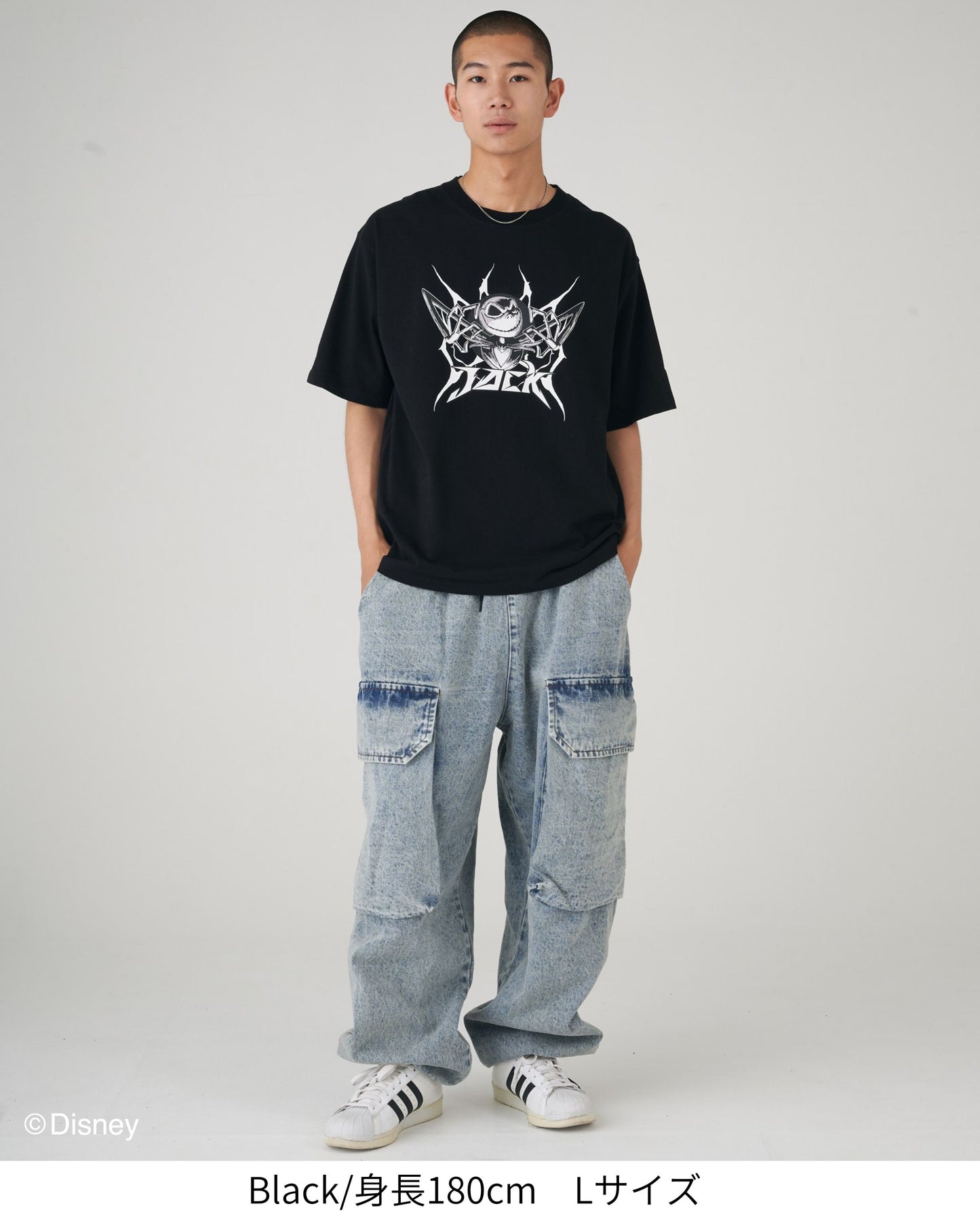 【ナイトメアー・ビフォア・クリスマス】Rockstyle Tee