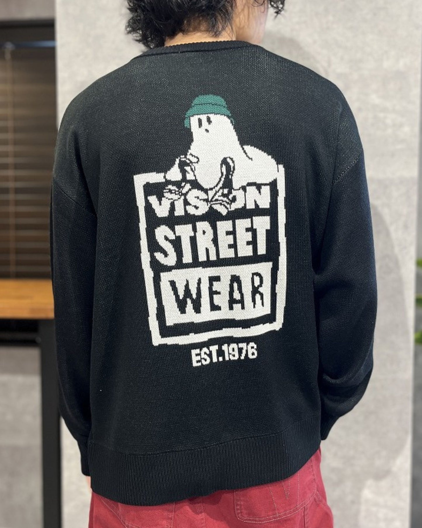 Ghost Skater Jacquard Knit