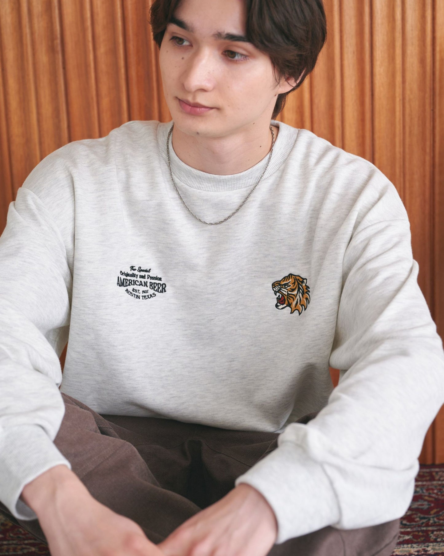 Tiger Emblem Sweatshirt
