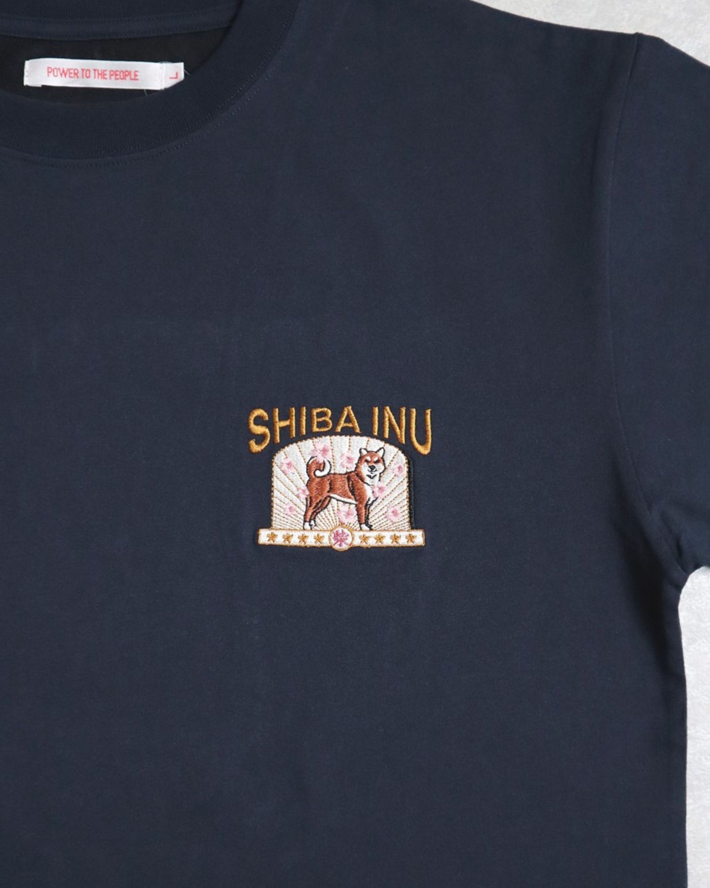【JapanSeries】SHIBAINU Embroidered Tee