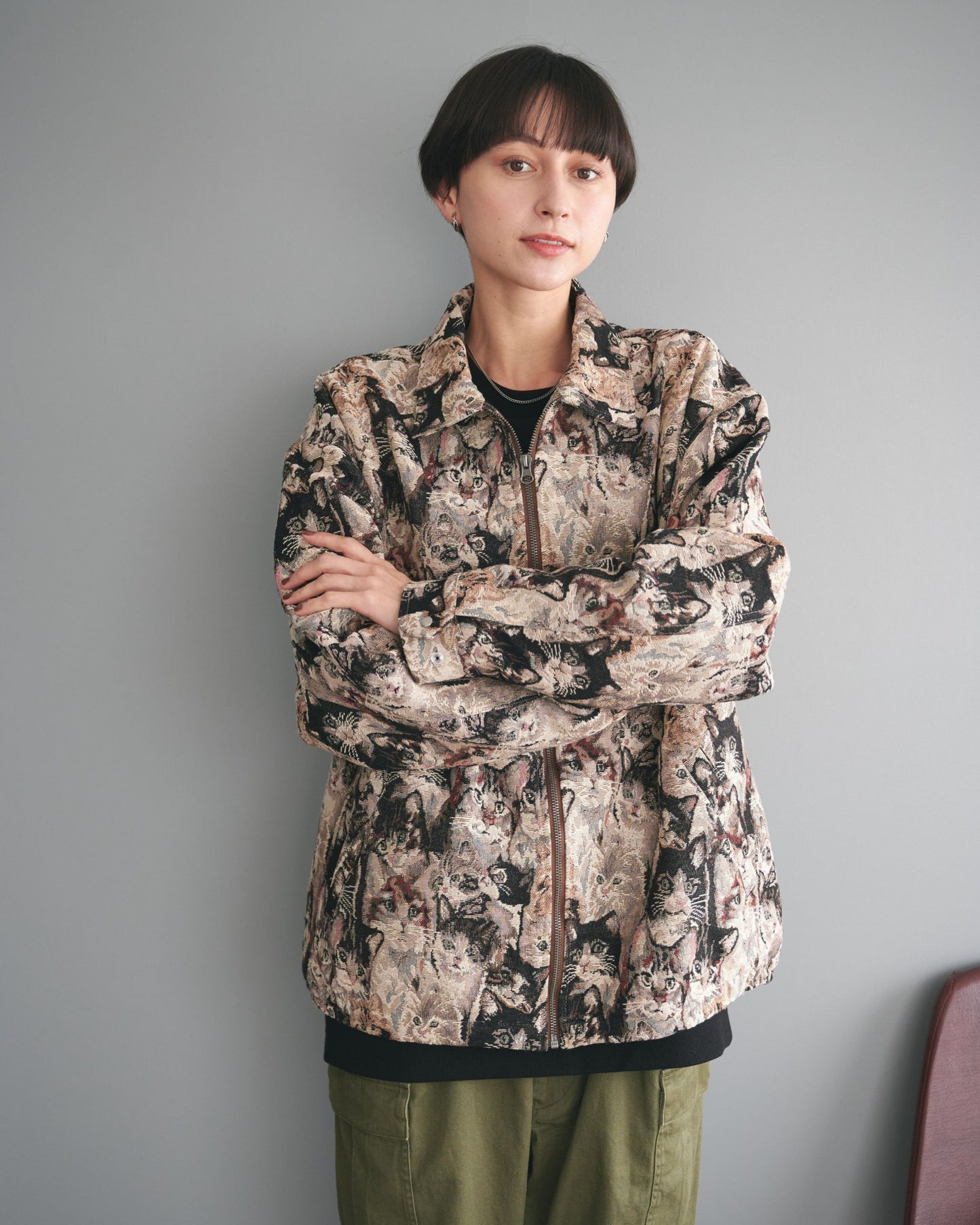 Animal Gobelin Jacket
