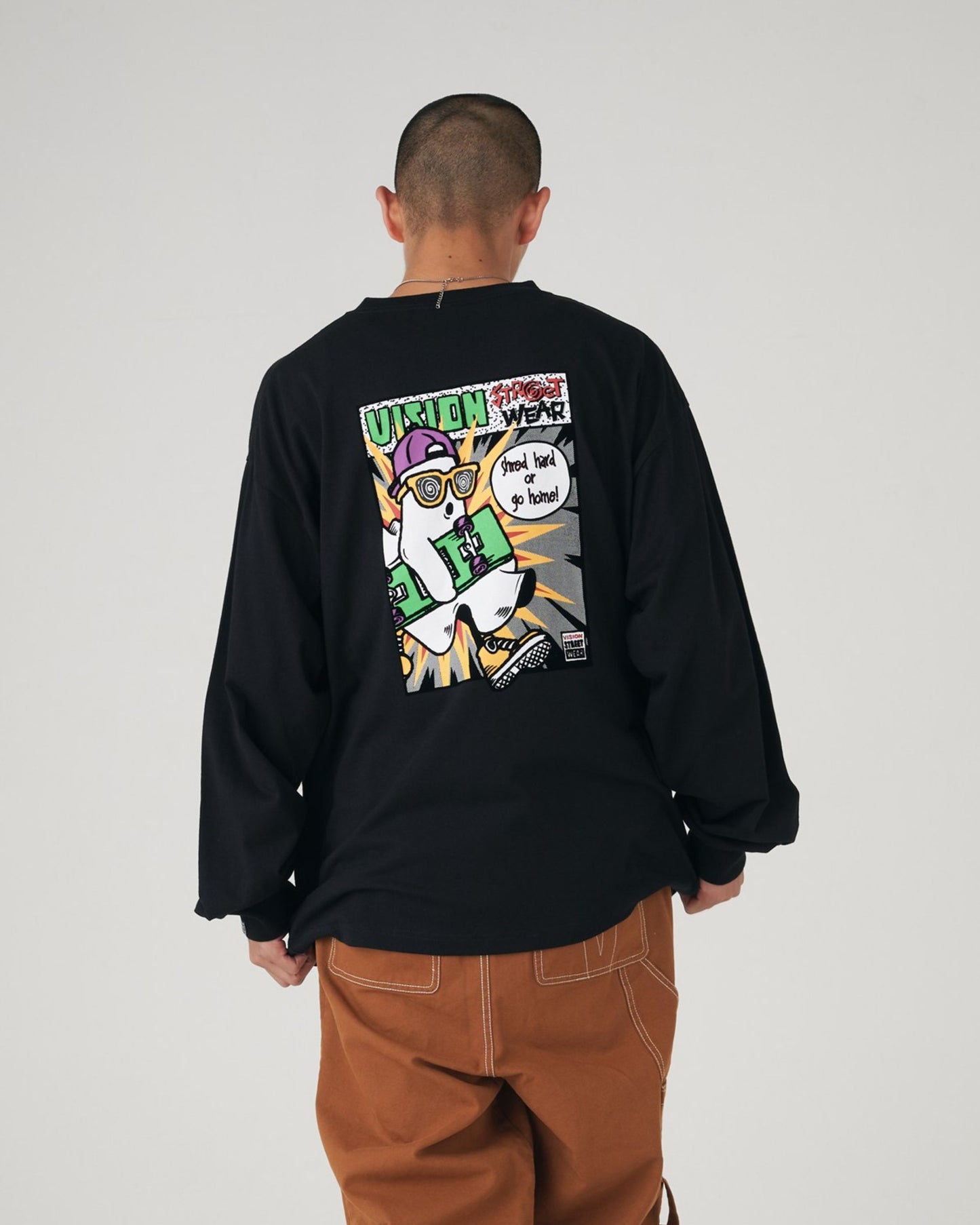 80s Ghost L/S Tee