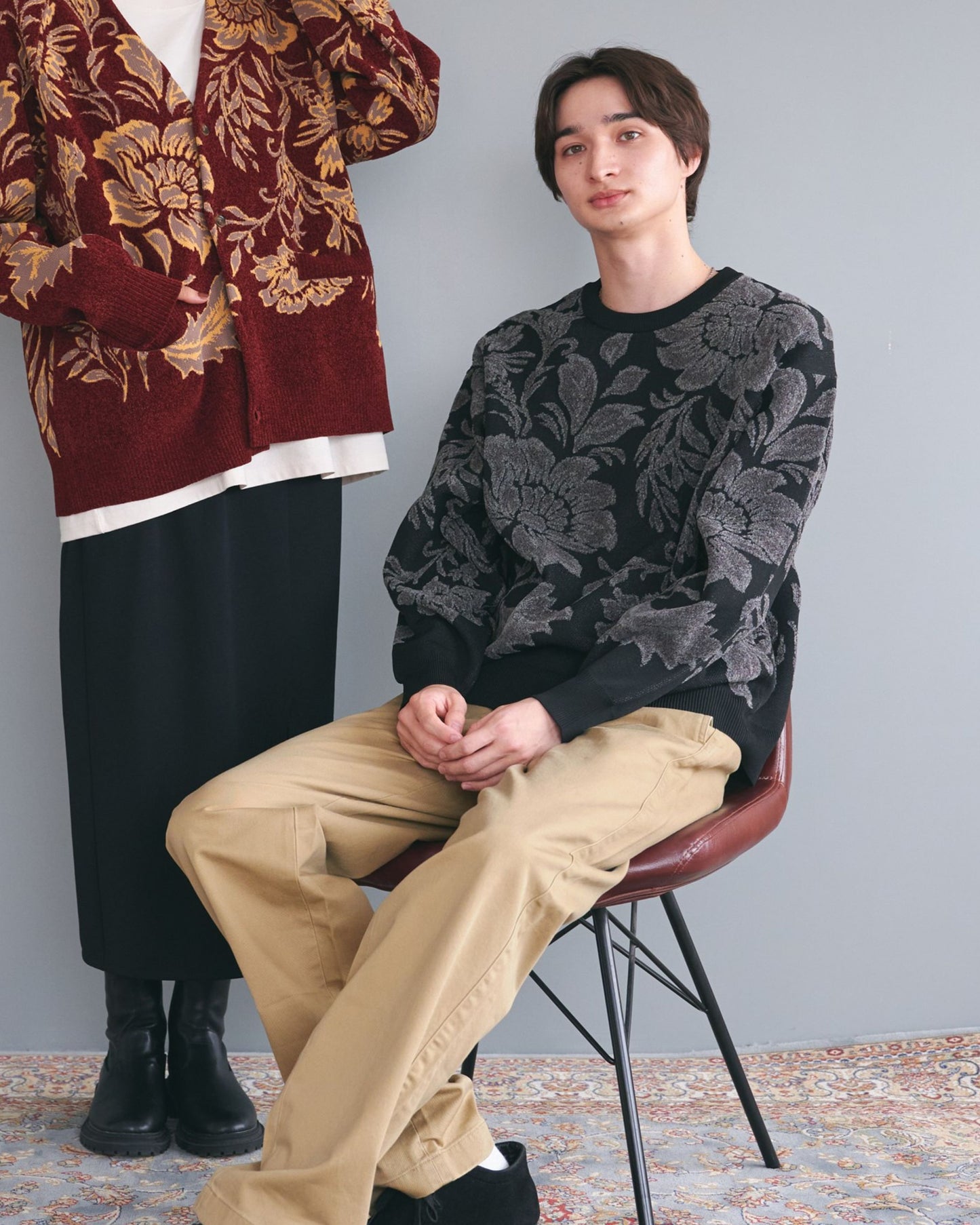 Soft Jacquard Knit