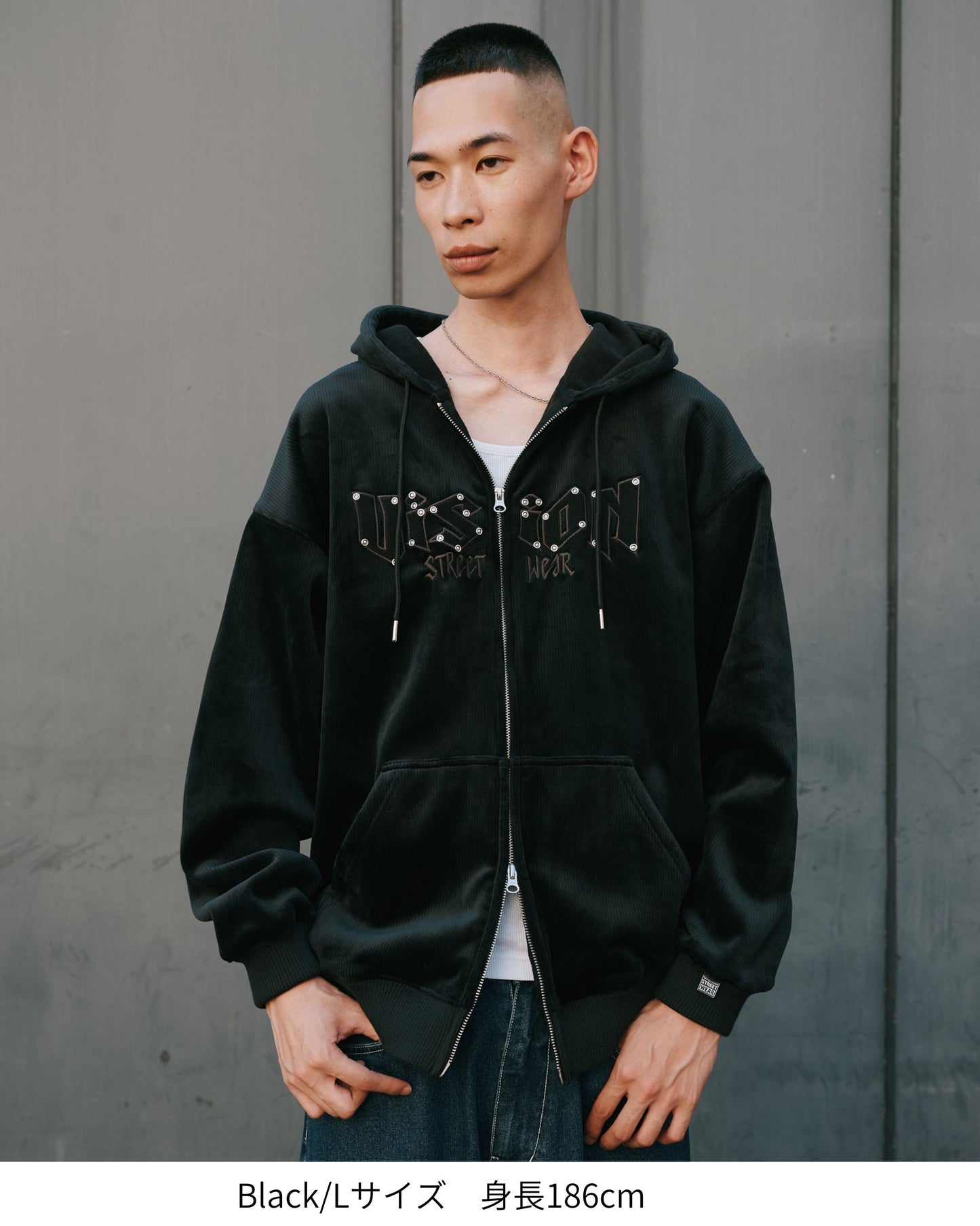 Studs VC Zip Hoodie