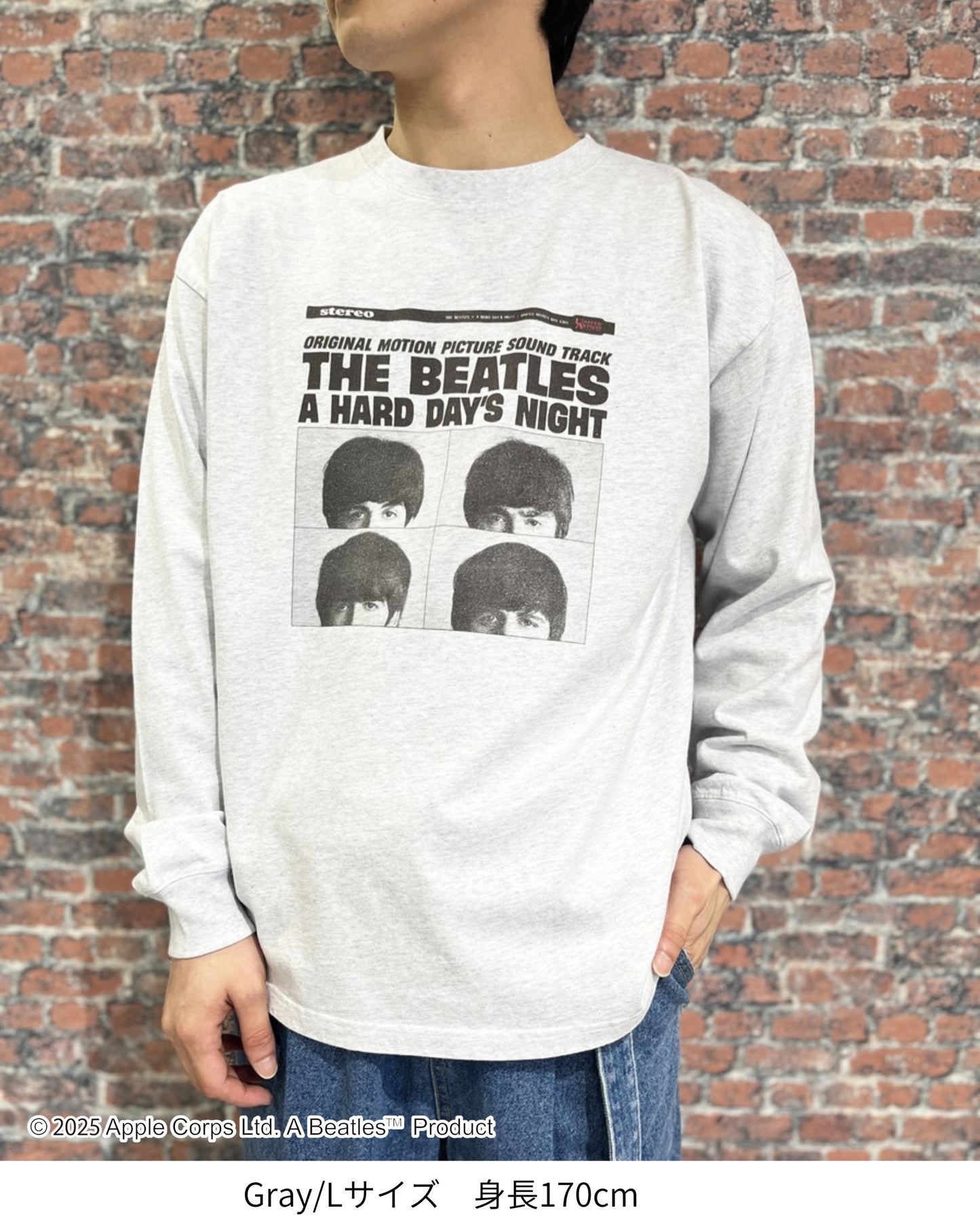 【The Beatles】Album Cover L/S Tee