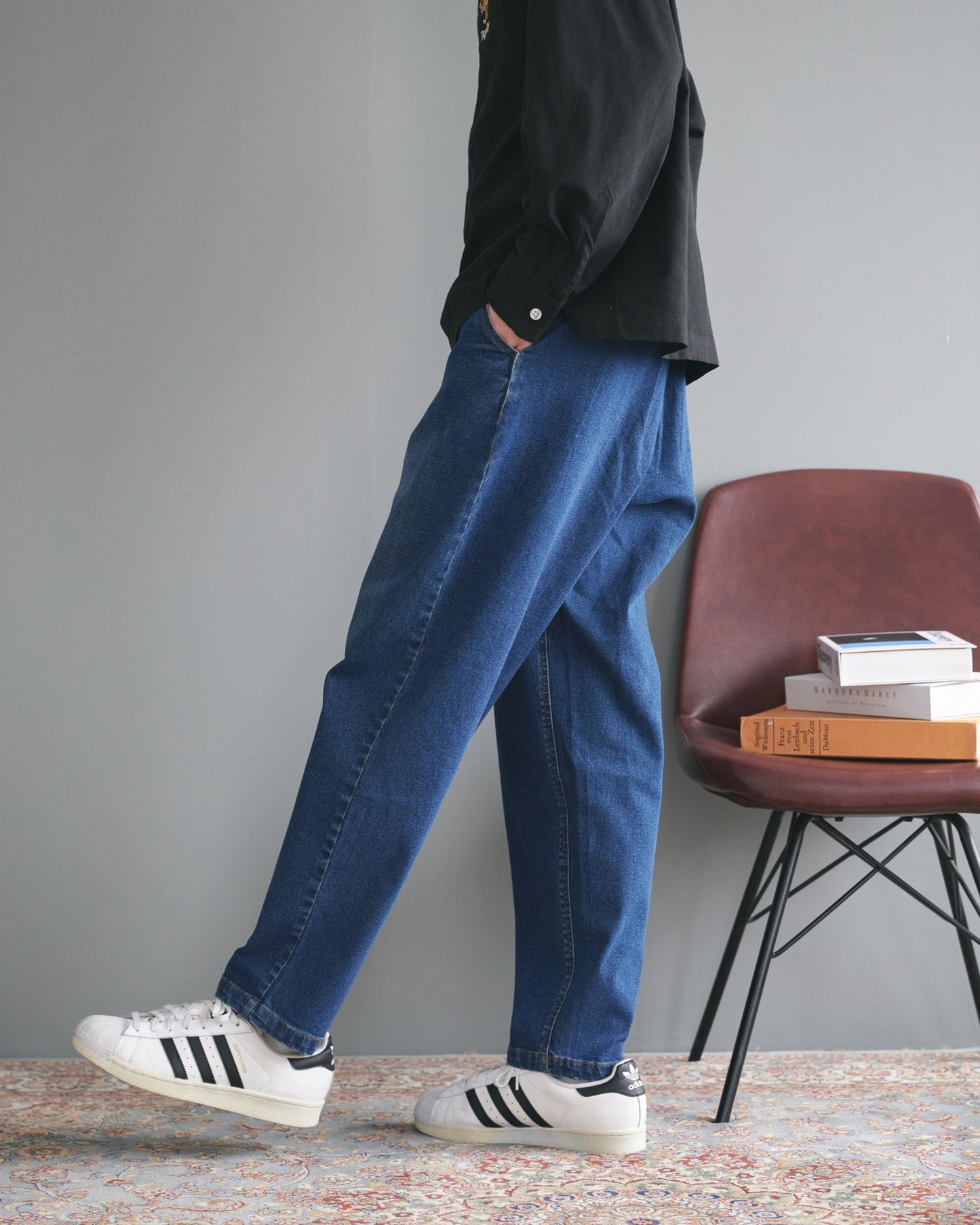 Wide Tapered Denim