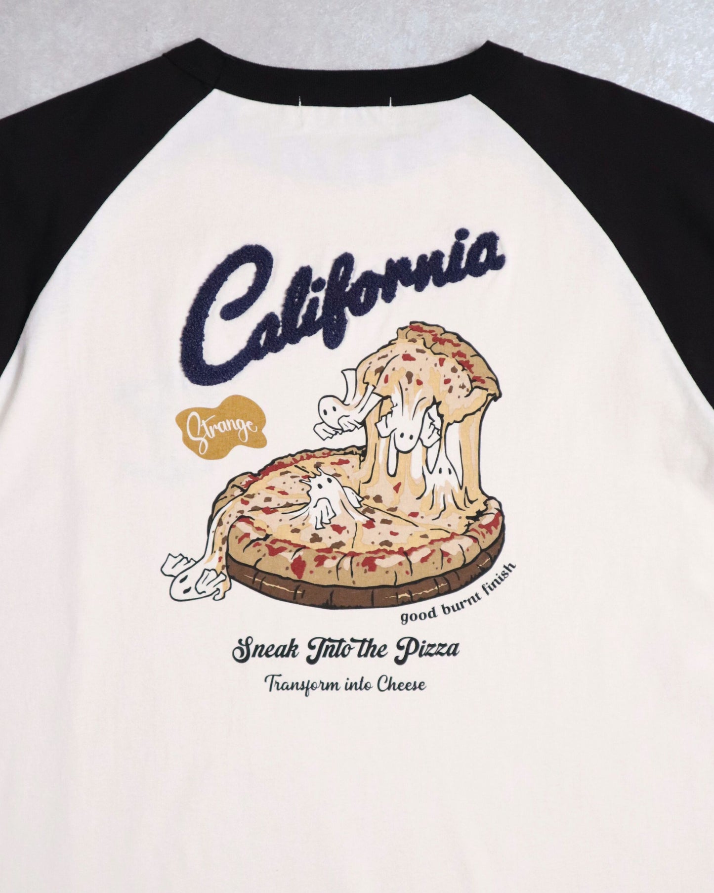 Ghost & Pizza L/S Tee
