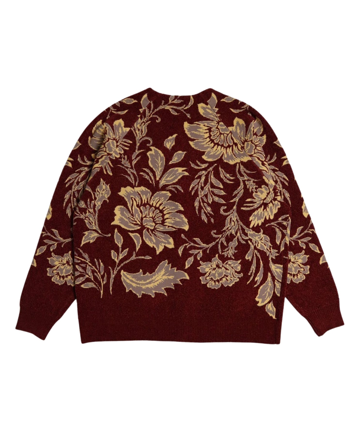 Soft Jacquard Knit Cardigan