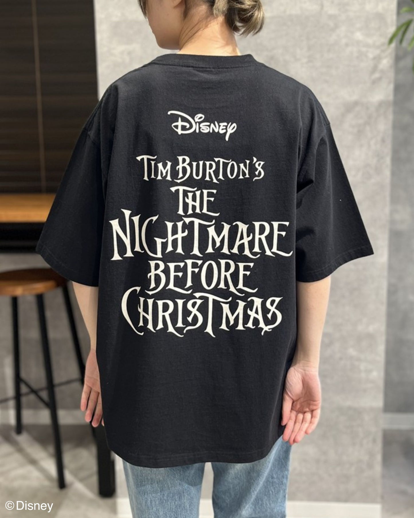 【ナイトメアー・ビフォア・クリスマス】Jack Face Tee