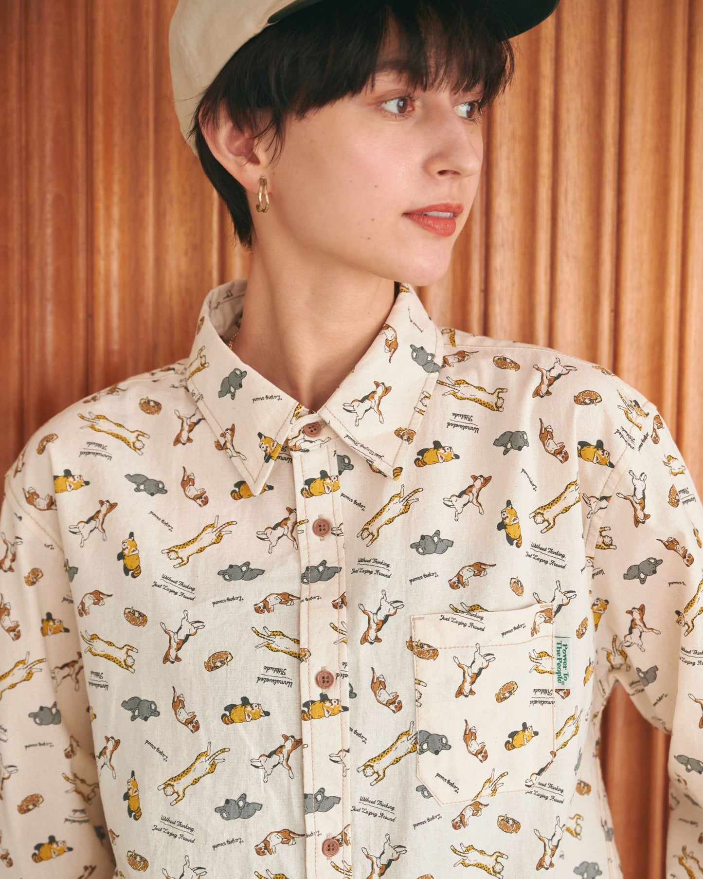 Pattern Cotton Shirt