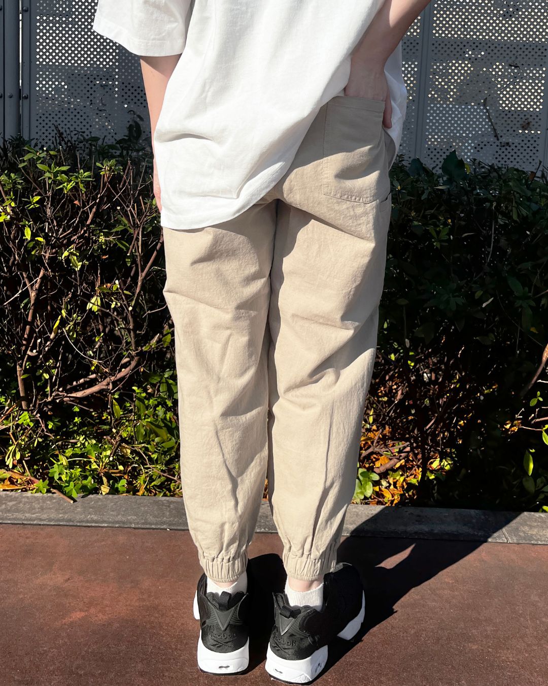 【MOVING PANTS】Linen blend Relaxing Pants【Ladies】