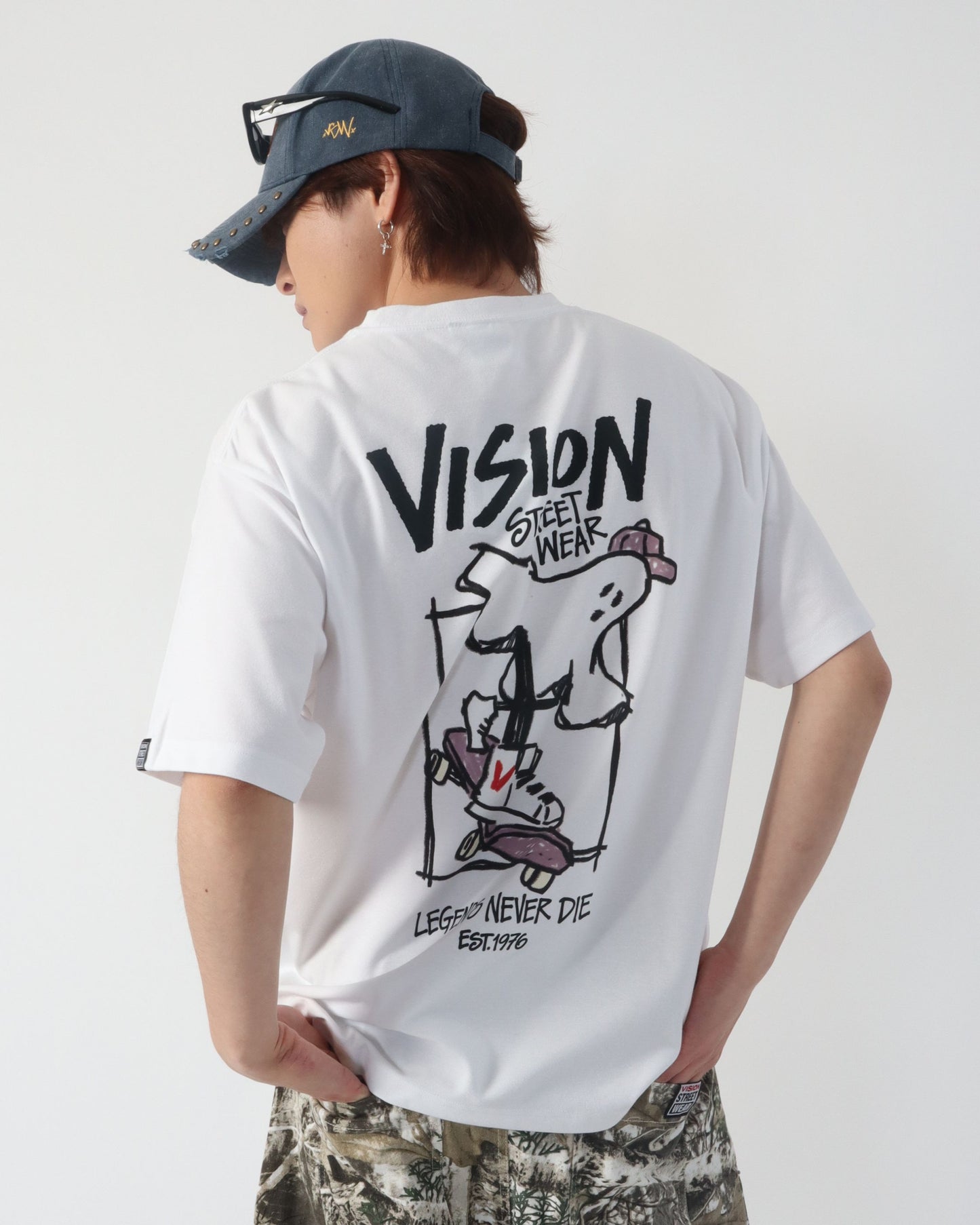 Ghost Dry T / 清涼素材ゴーストTシャツ
