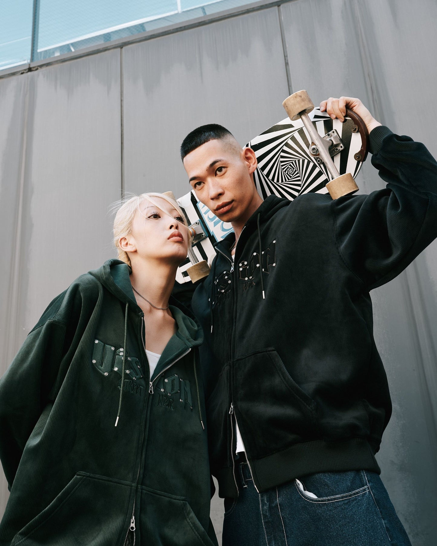 Studs VC Zip Hoodie