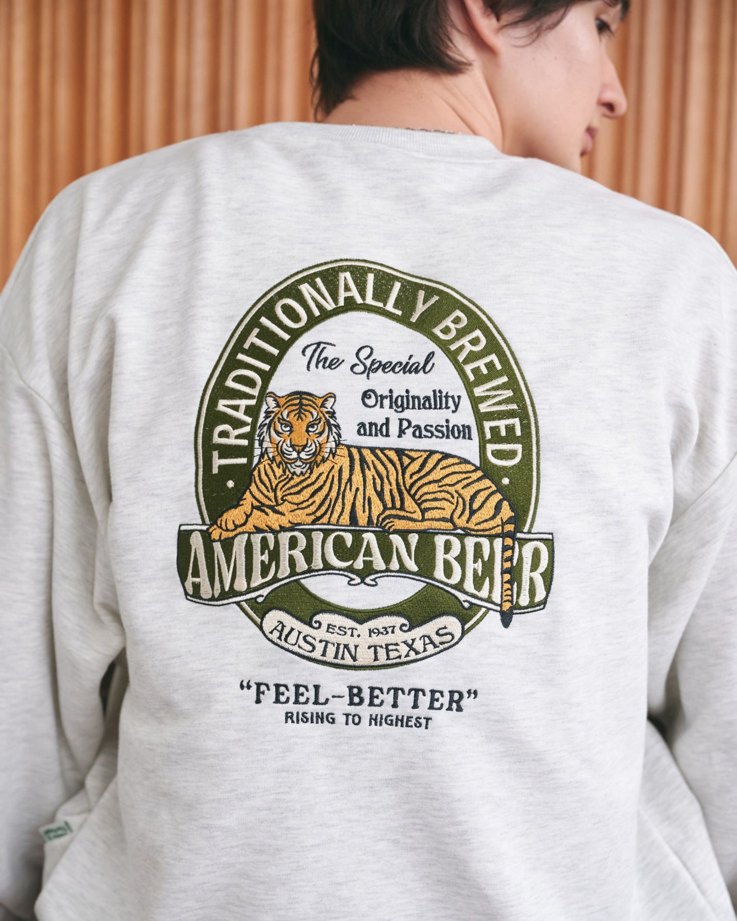 Tiger Emblem Sweatshirt