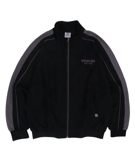 Fake suede track jacket / フェイクスエードトラックジャケット