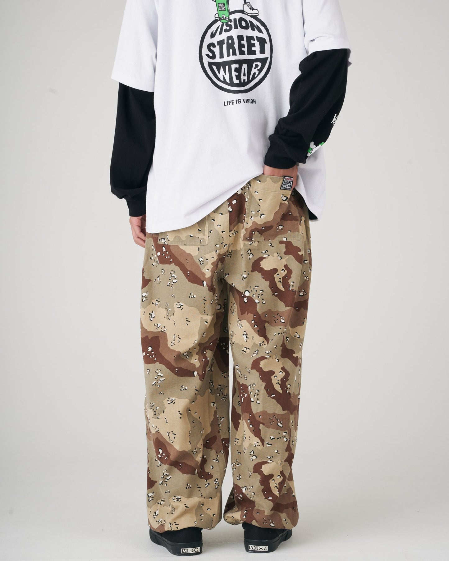 Camo Double Knee Pants