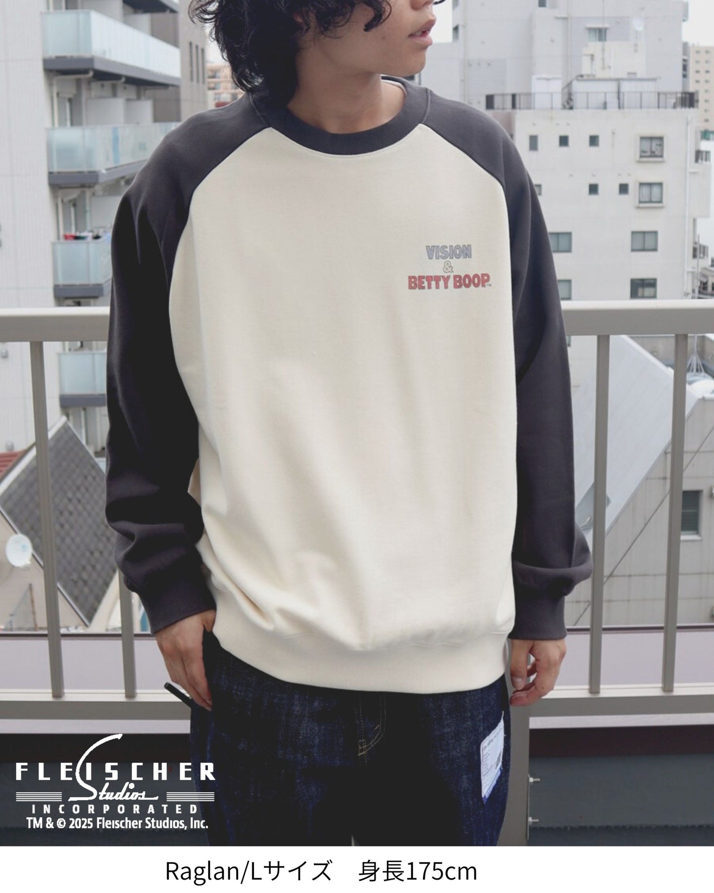 【BETTY BOOP™】 Drive Sweatshirt