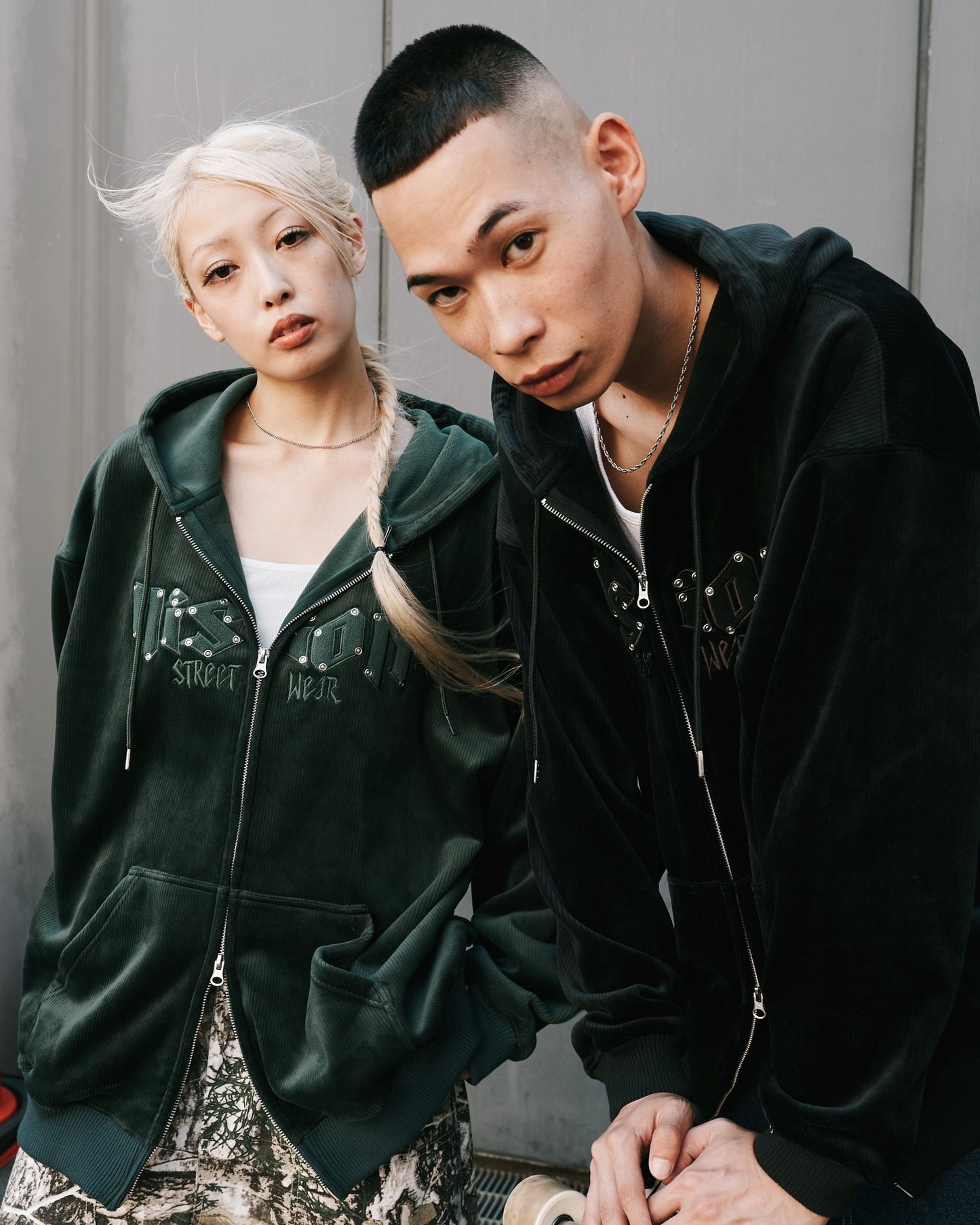 Studs VC Zip Hoodie
