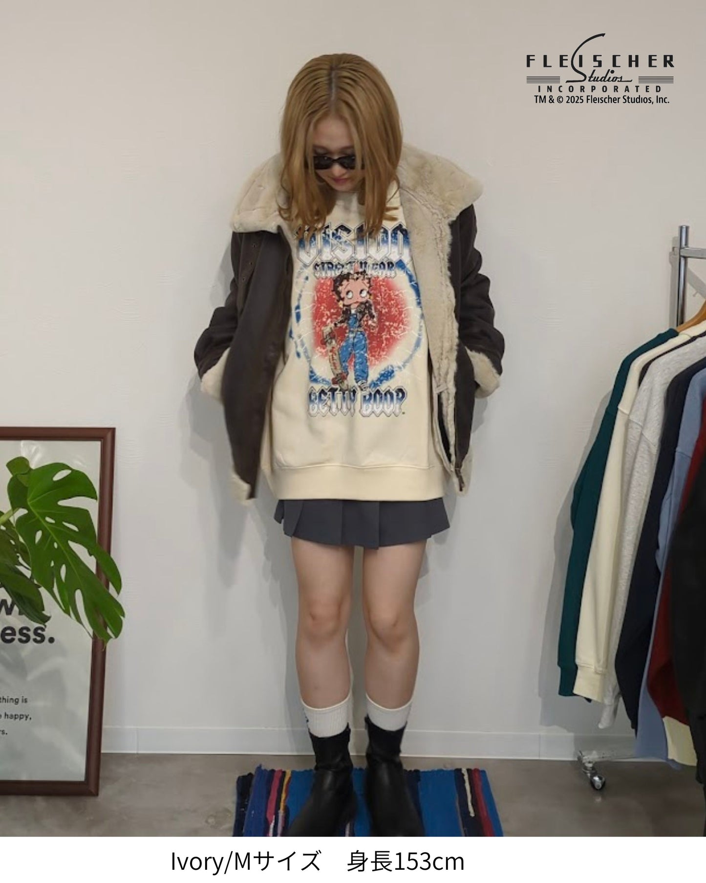 【BETTY BOOP™】 Vintage Sweatshirt